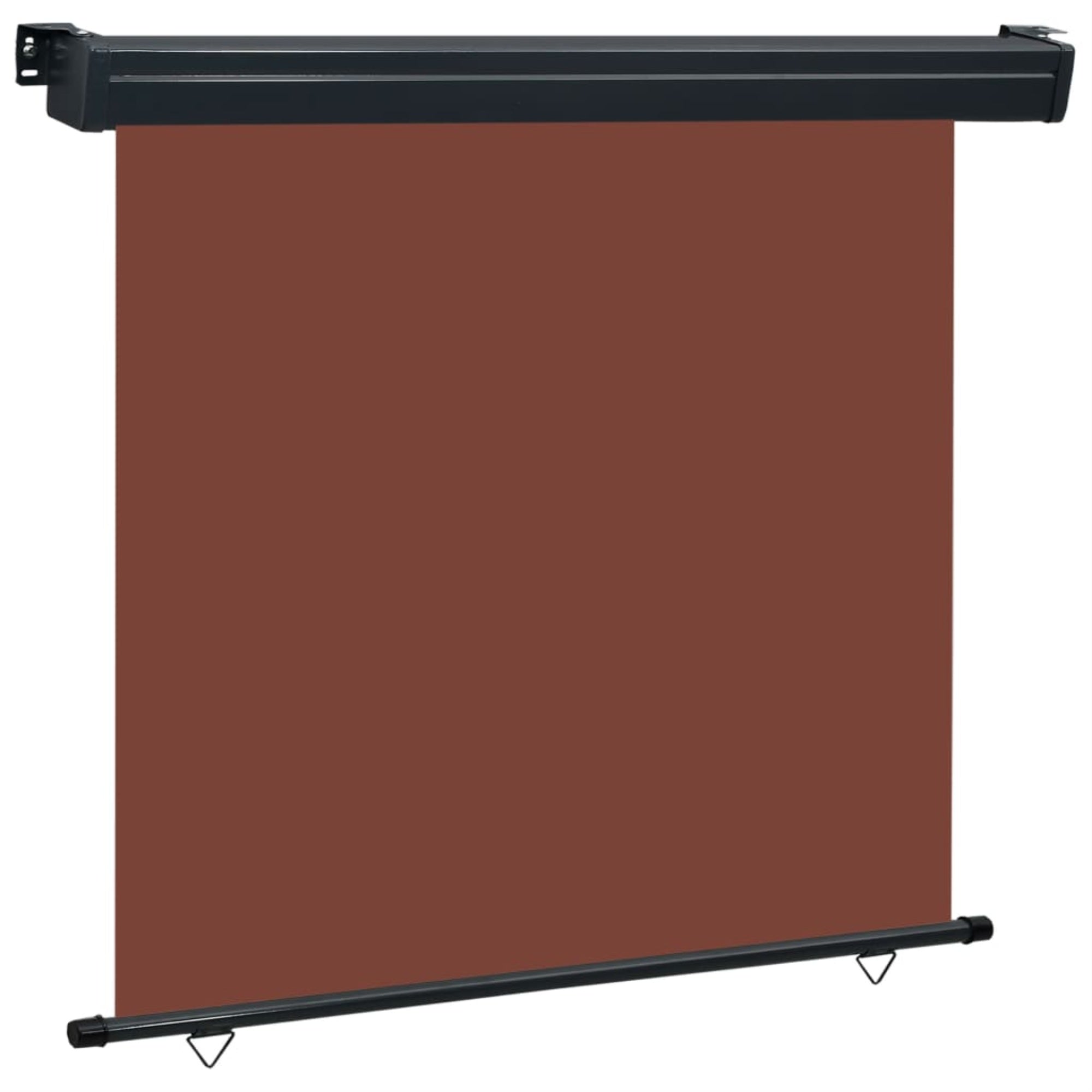 Vidaxl Balcony Side Awning 63'X98.4' Brown