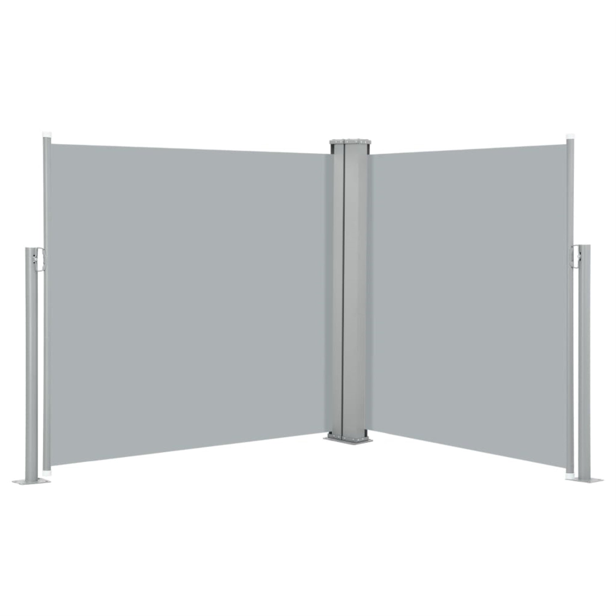 Vidaxl Retractable Side Awning Anthracite 47.2'X236.2'