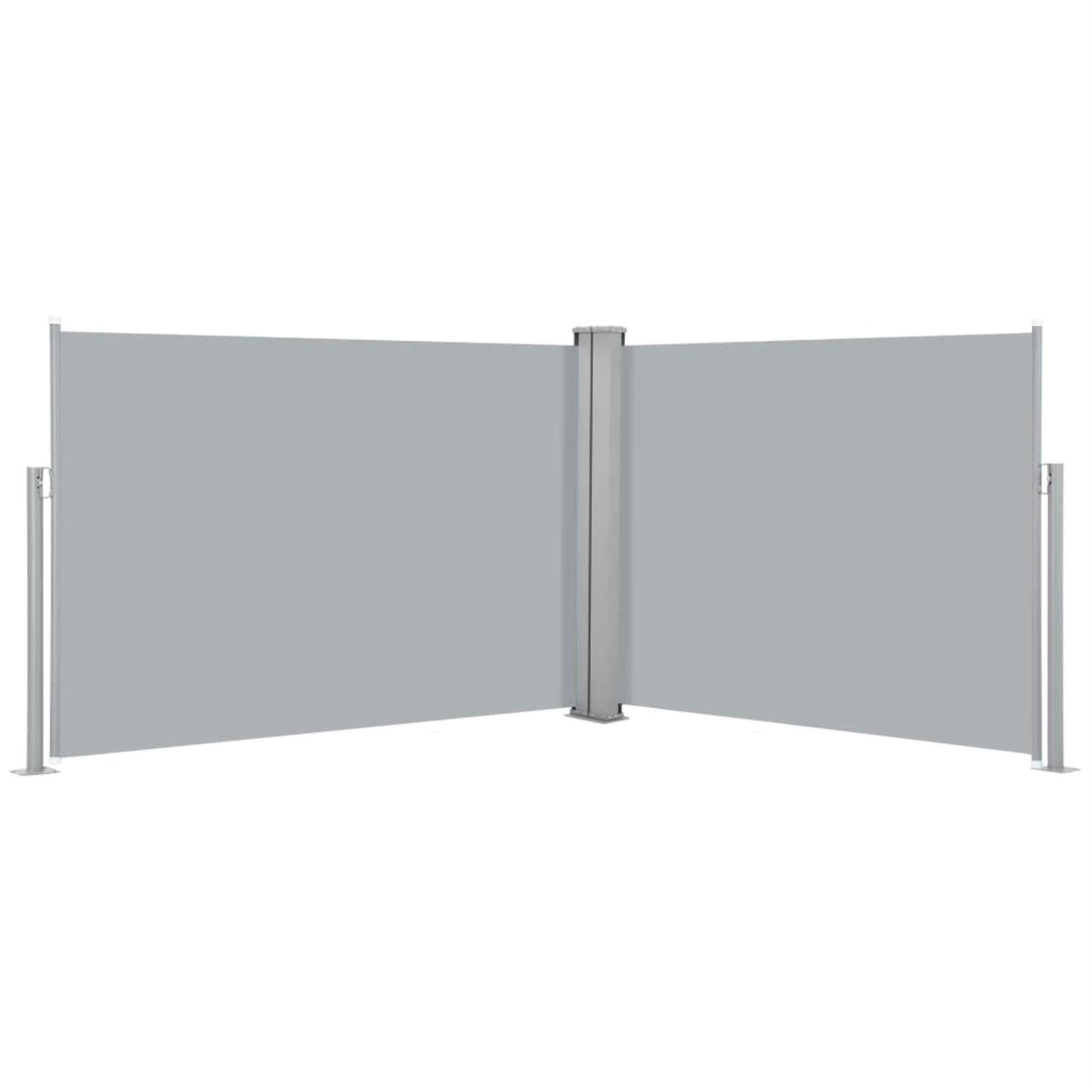 Vidaxl Retractable Side Awning Anthracite 39.4'X393.7'