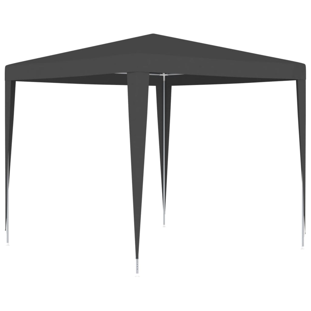 Vidaxl Professional Party Tent 8.2'X8.2' Anthracite 0.3 Oz/Ft