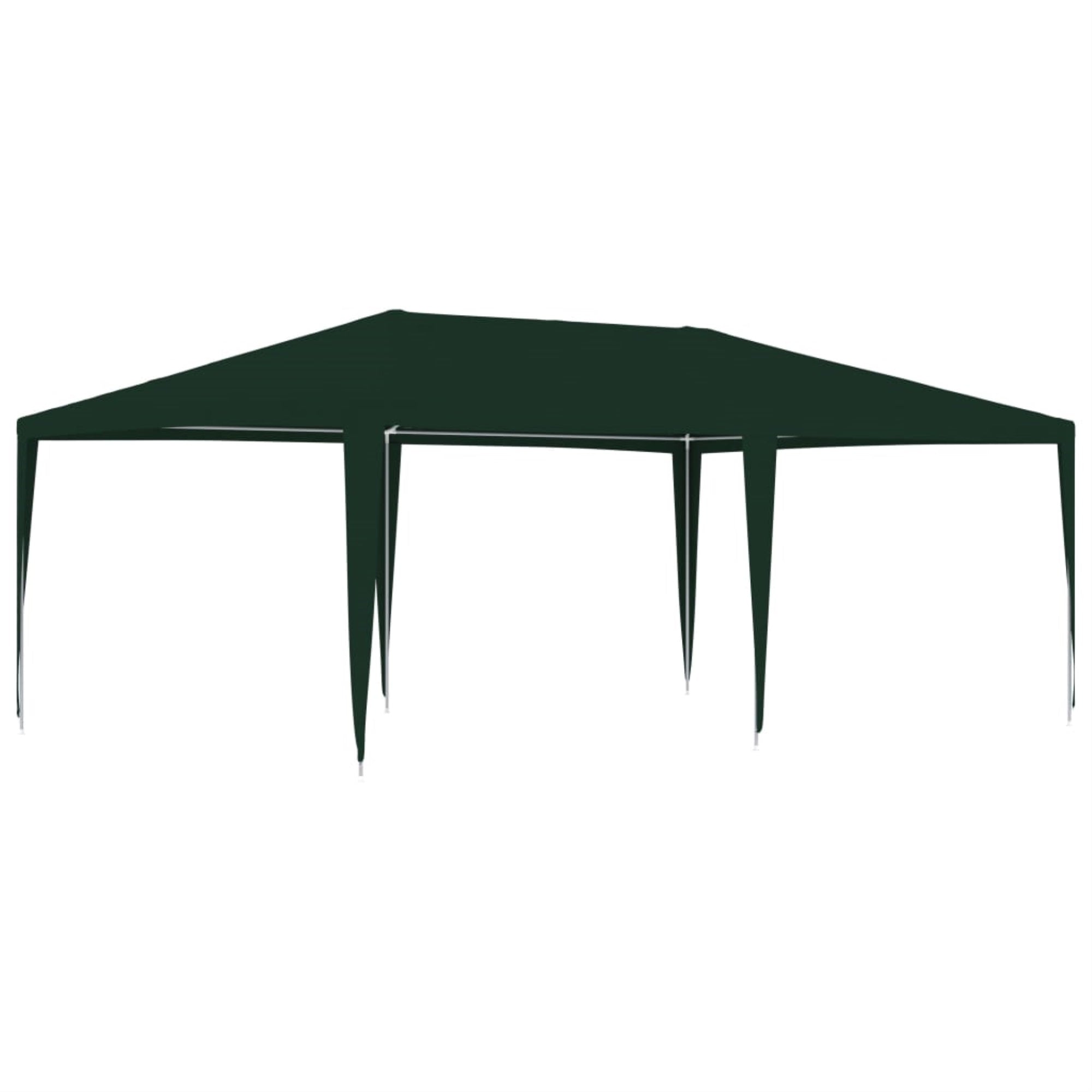 Vidaxl Professional Party Tent 13.1'X19.7' Green 0.3 Oz/Ft