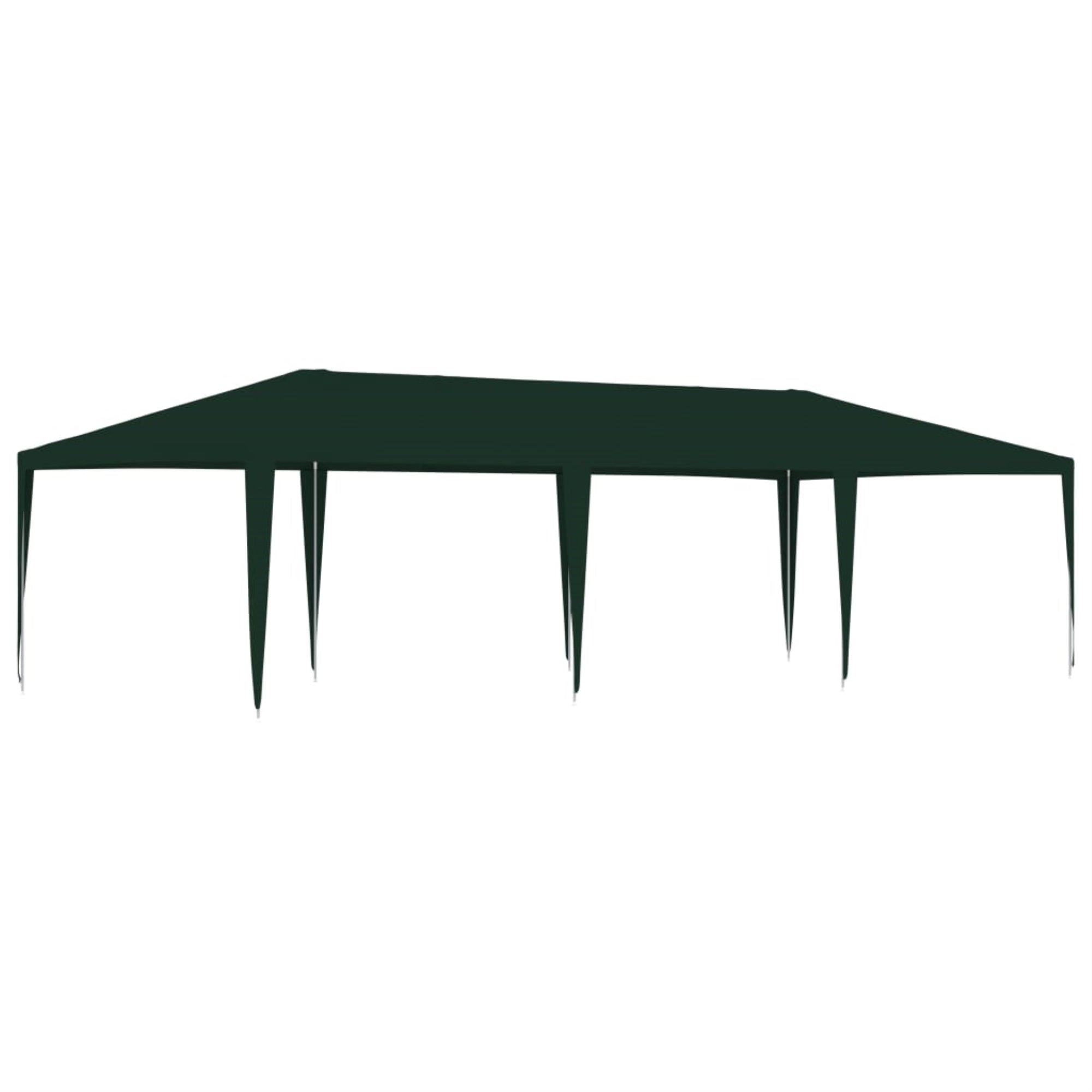 Vidaxl Professional Party Tent 13.1'X29.5' Green 0.3 Oz/Ft