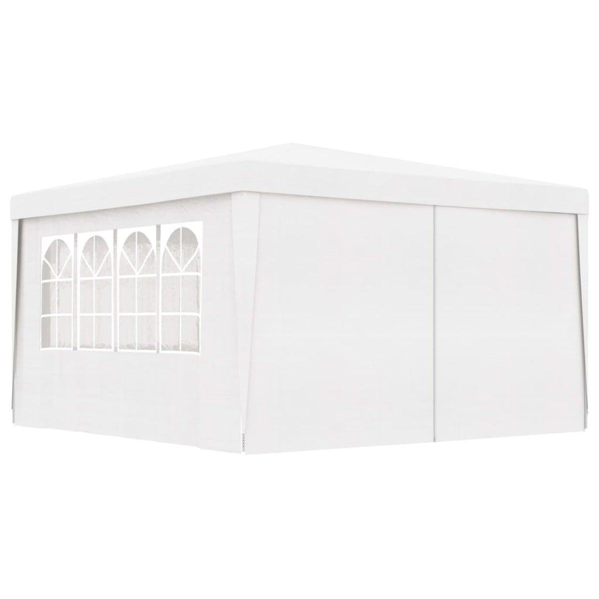 Vidaxl Professional Party Tent With Side Walls 13.1'X13.1' White 90 G/M