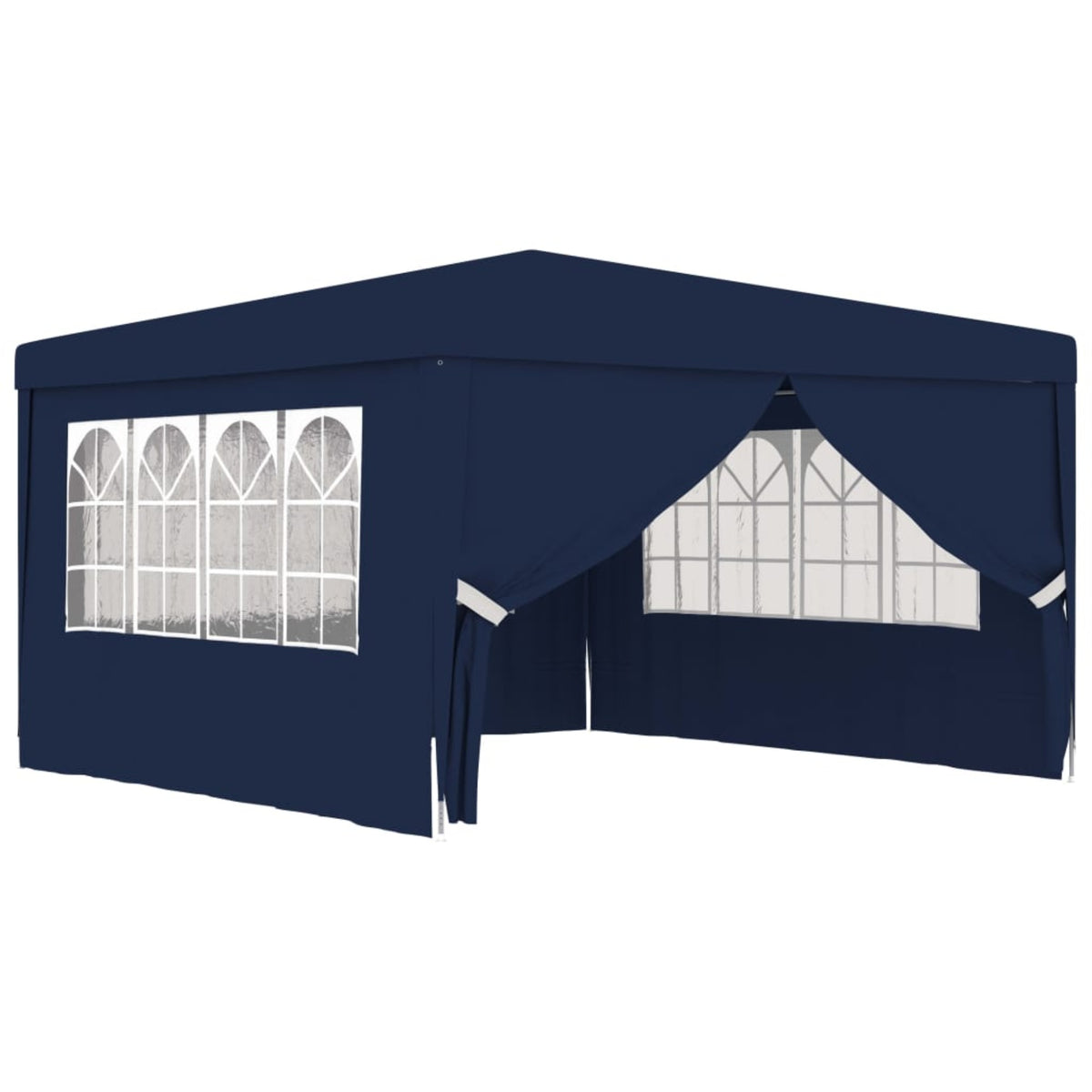 Vidaxl Professional Party Tent With Side Walls 13.1'X13.1' Blue 90 G/M