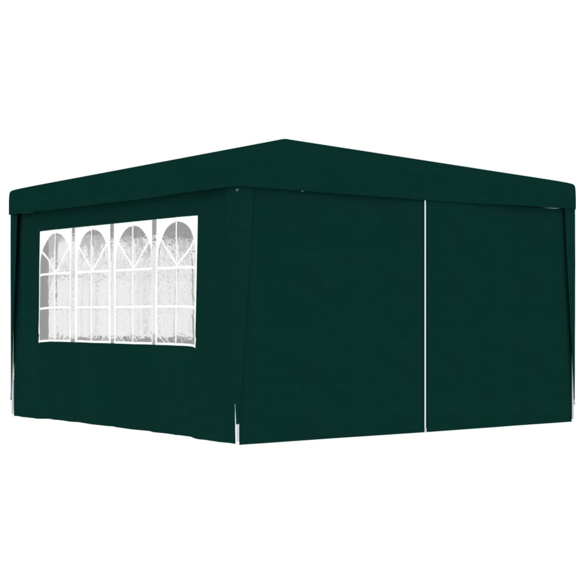 Vidaxl Professional Party Tent With Side Walls 13.1'X13.1' Green 90 G/M