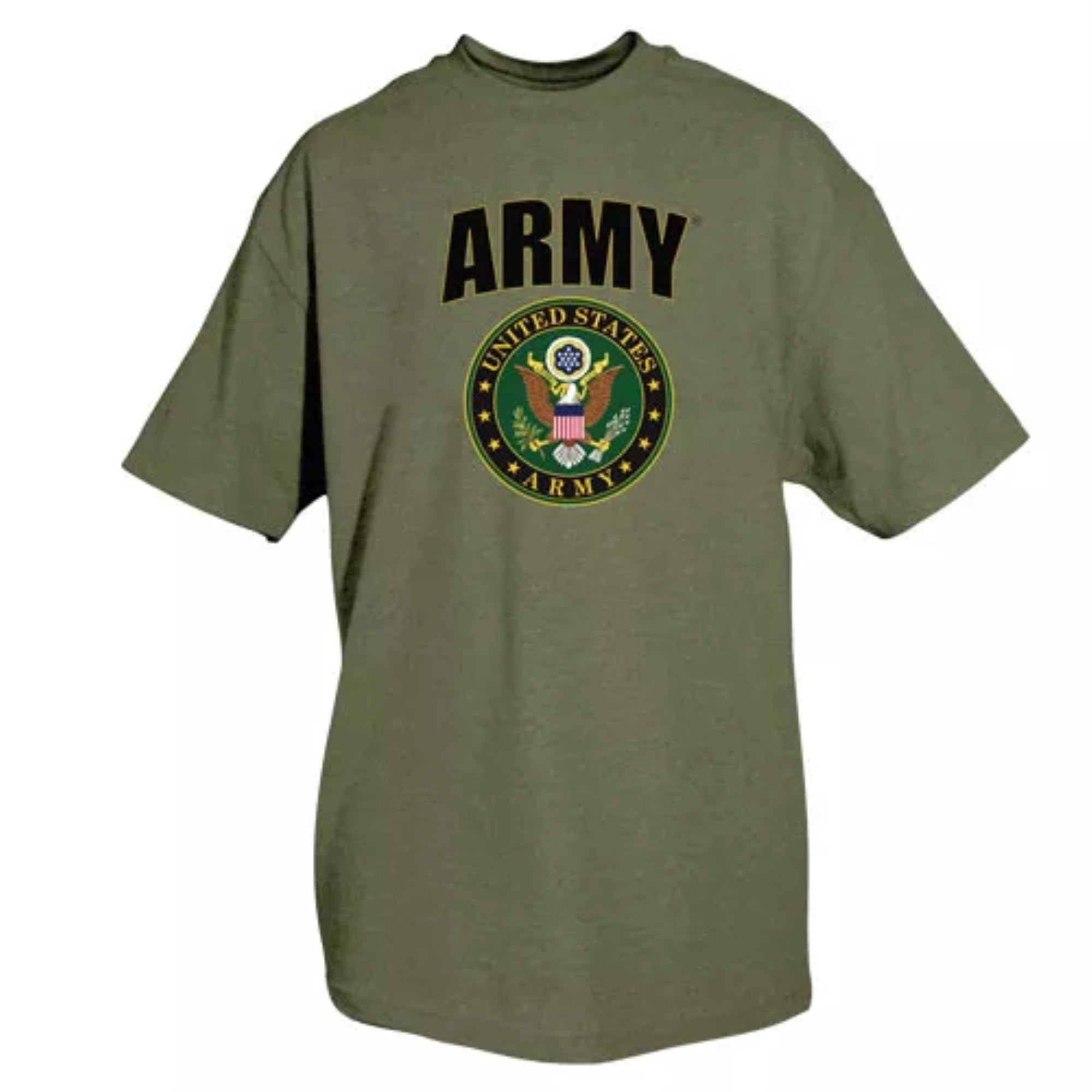 Army Crest T-Shirt Olive Drab Small