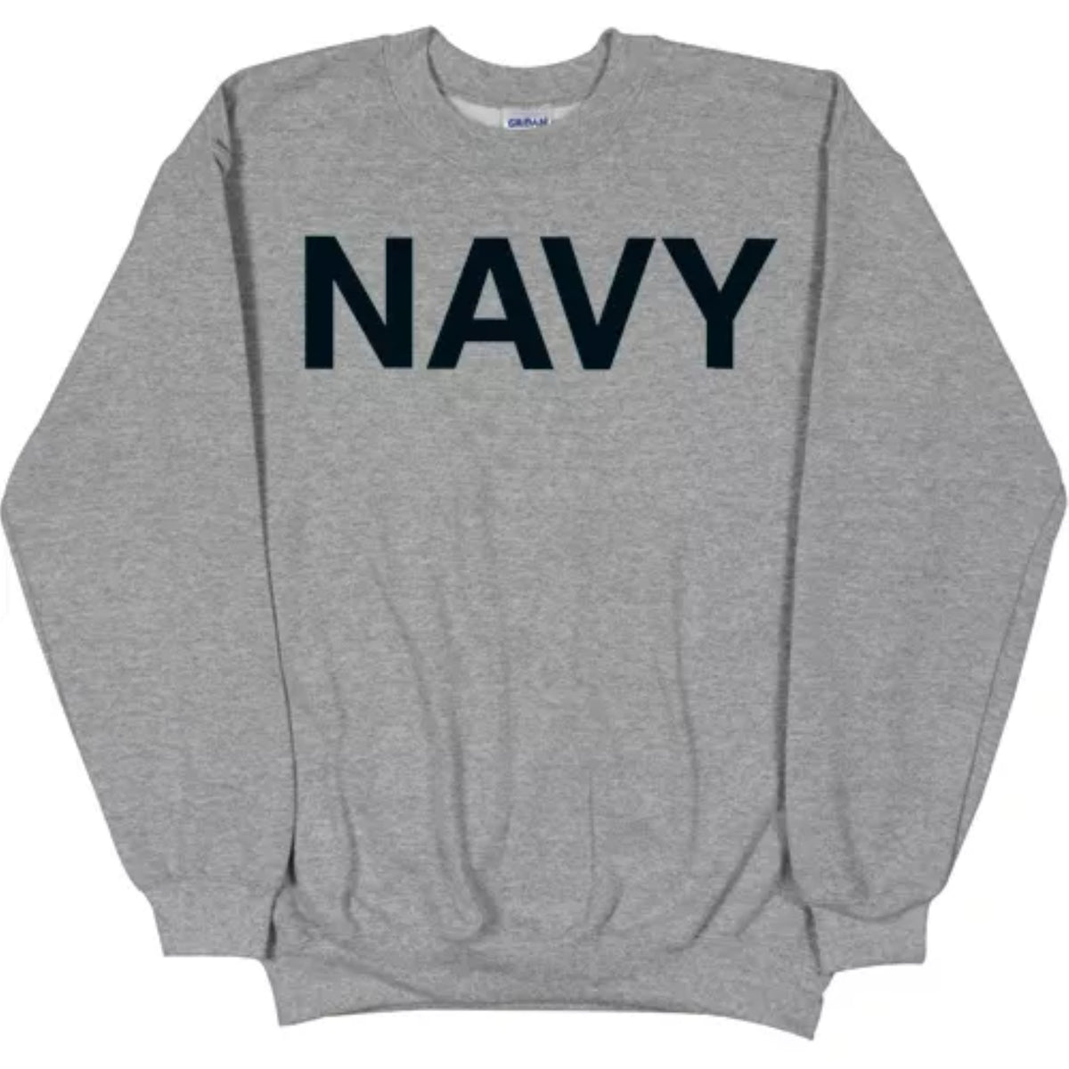 Navy Sweatshirt Grey Large