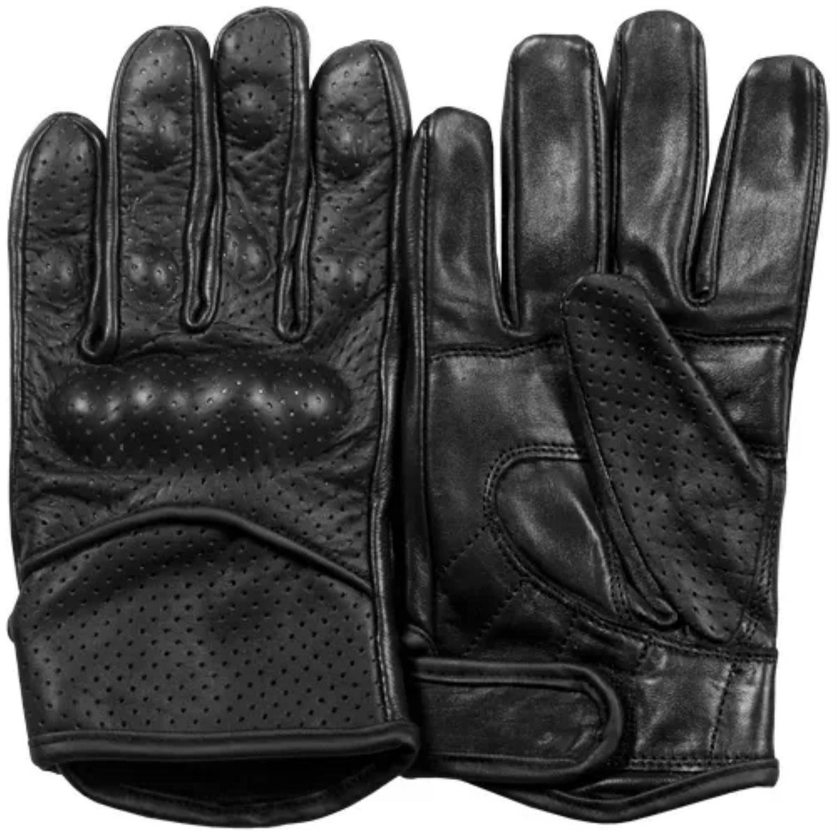 Low-Profile Hard Knuckle Gloves - Black Xl