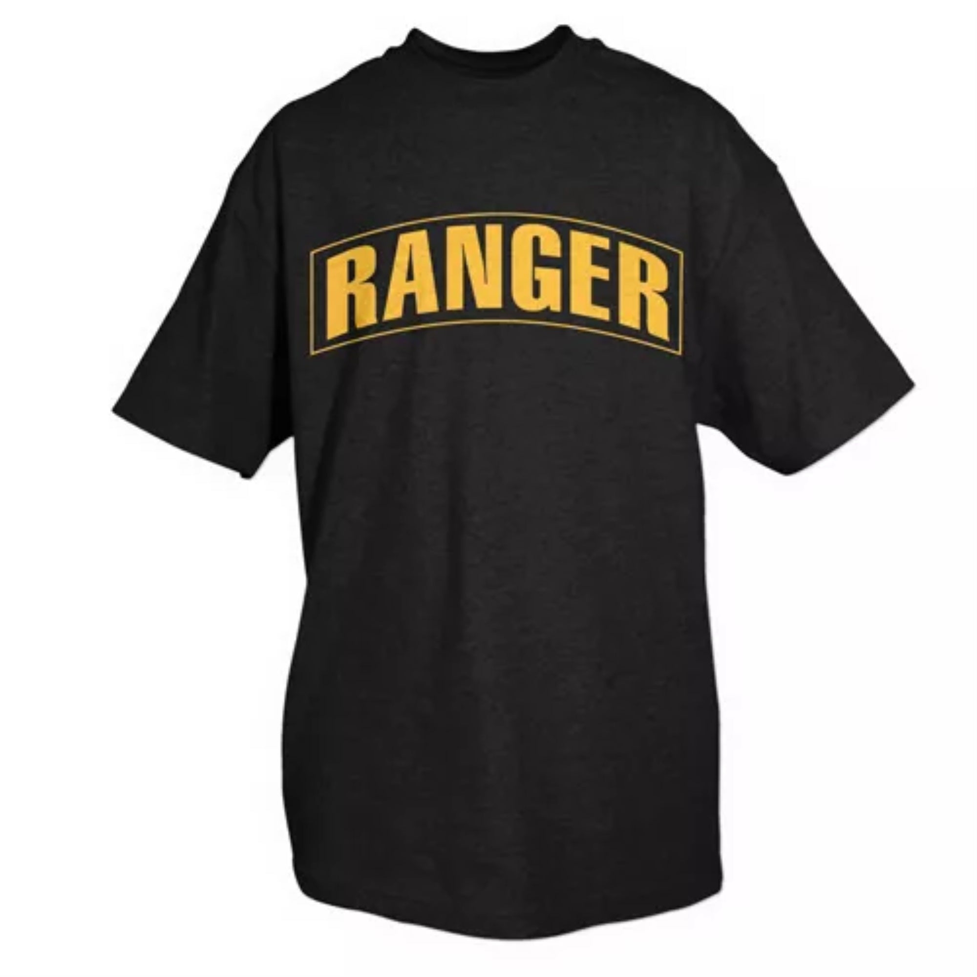 Ranger T-Shirt, Black/Yellow Imprint-Xl