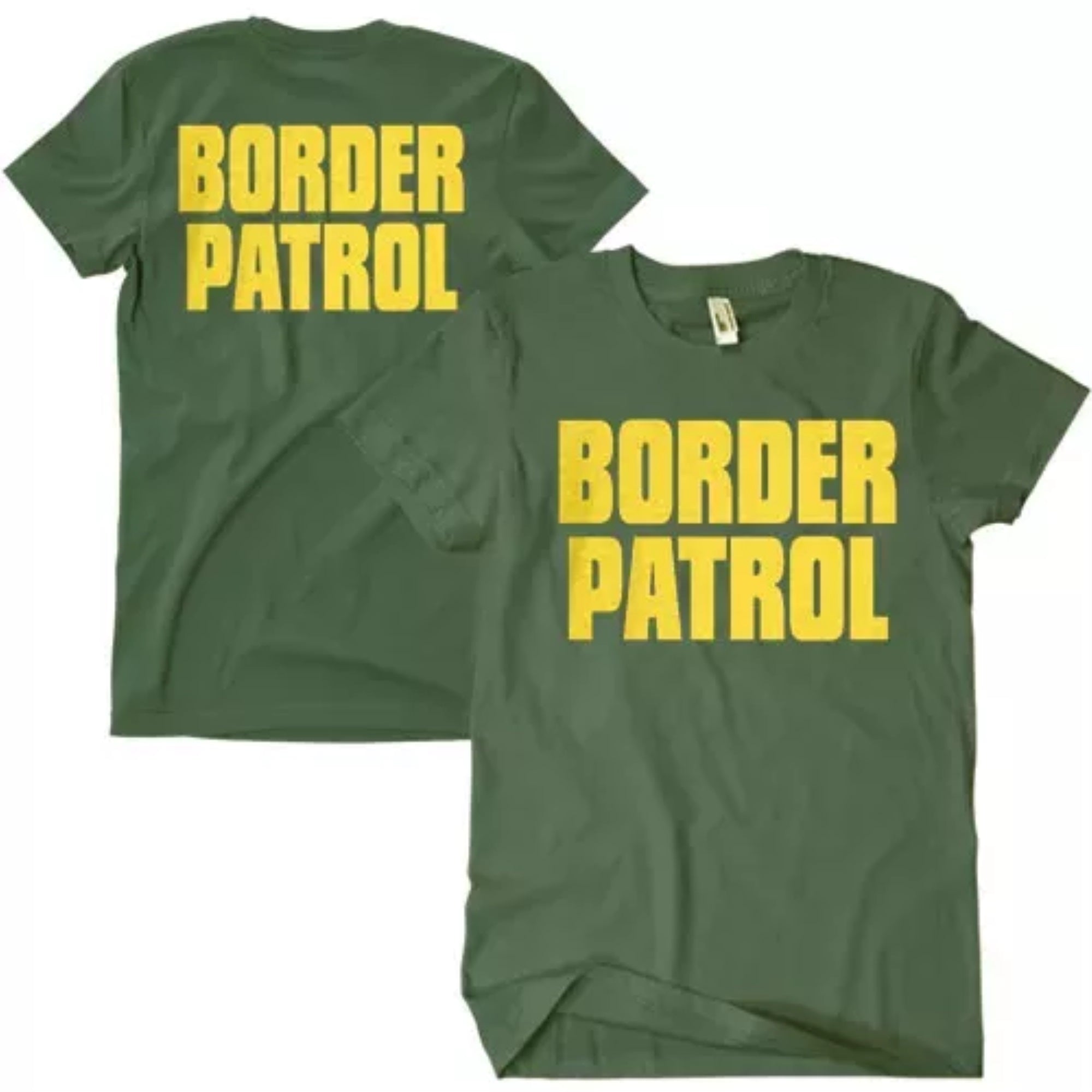 Border Patrol T-Shirt, Olive Drab - 3Xl