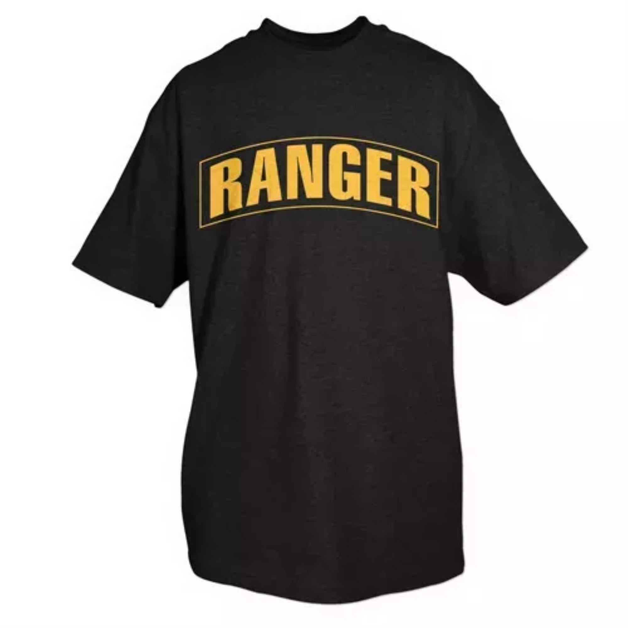 Ranger T-Shirt, Black/Yellow Imprint-3Xl