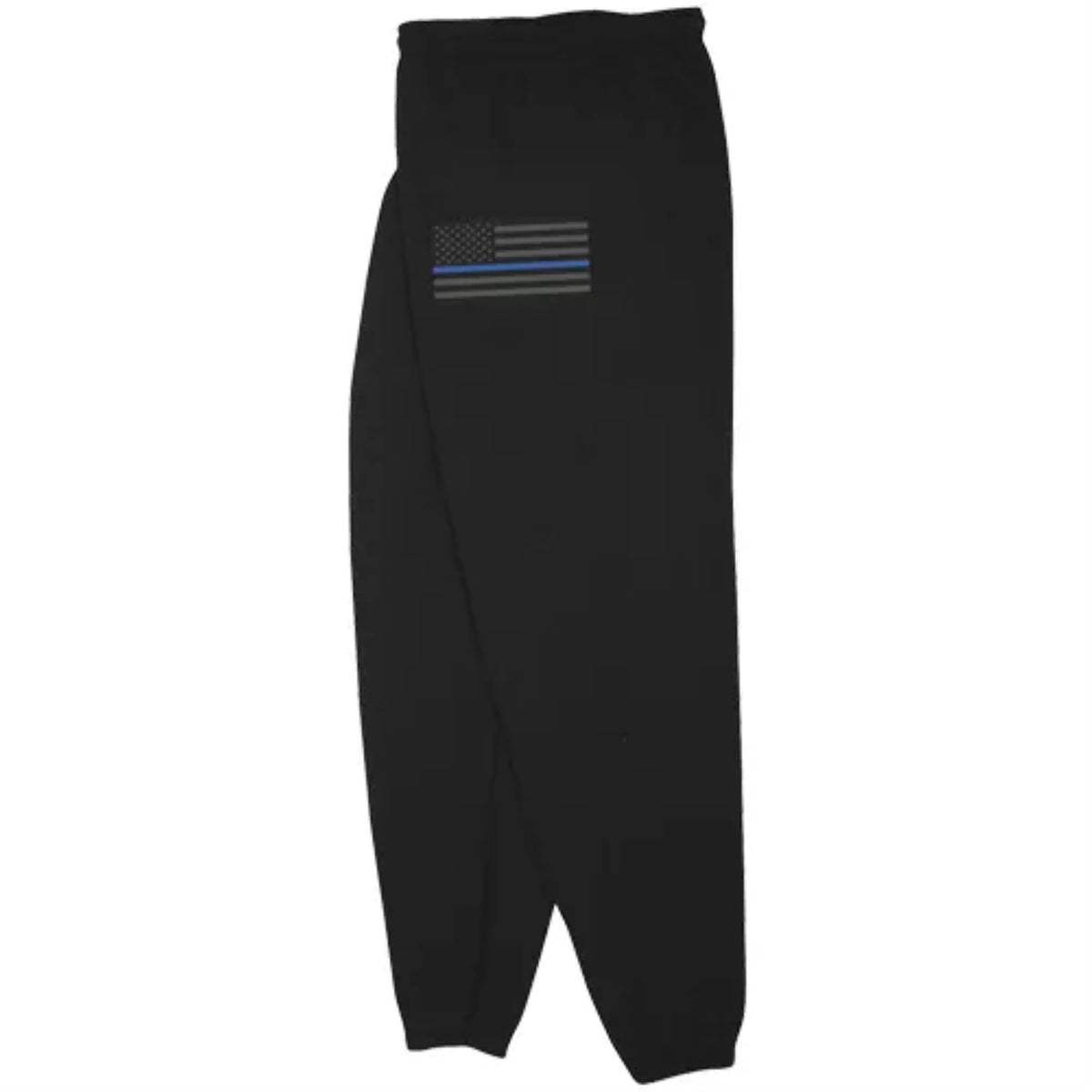 Usa Flag/Thin Blue Line Mens Sweatpant Black - 3Xl
