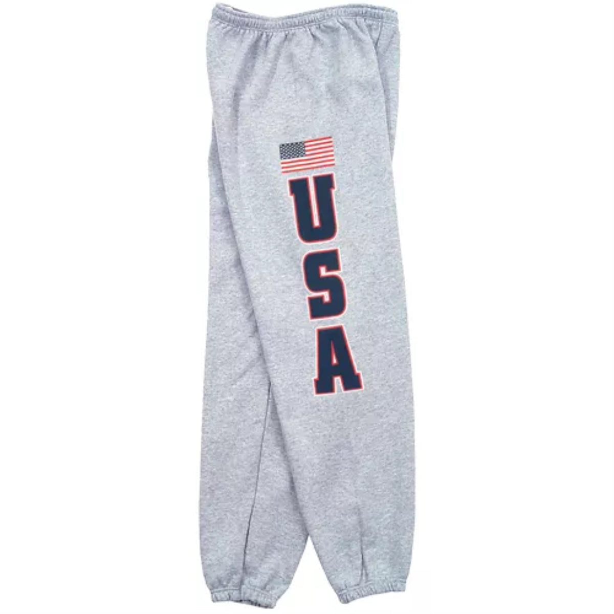 Usa Flag Mens Sweatpant Grey - 2Xl
