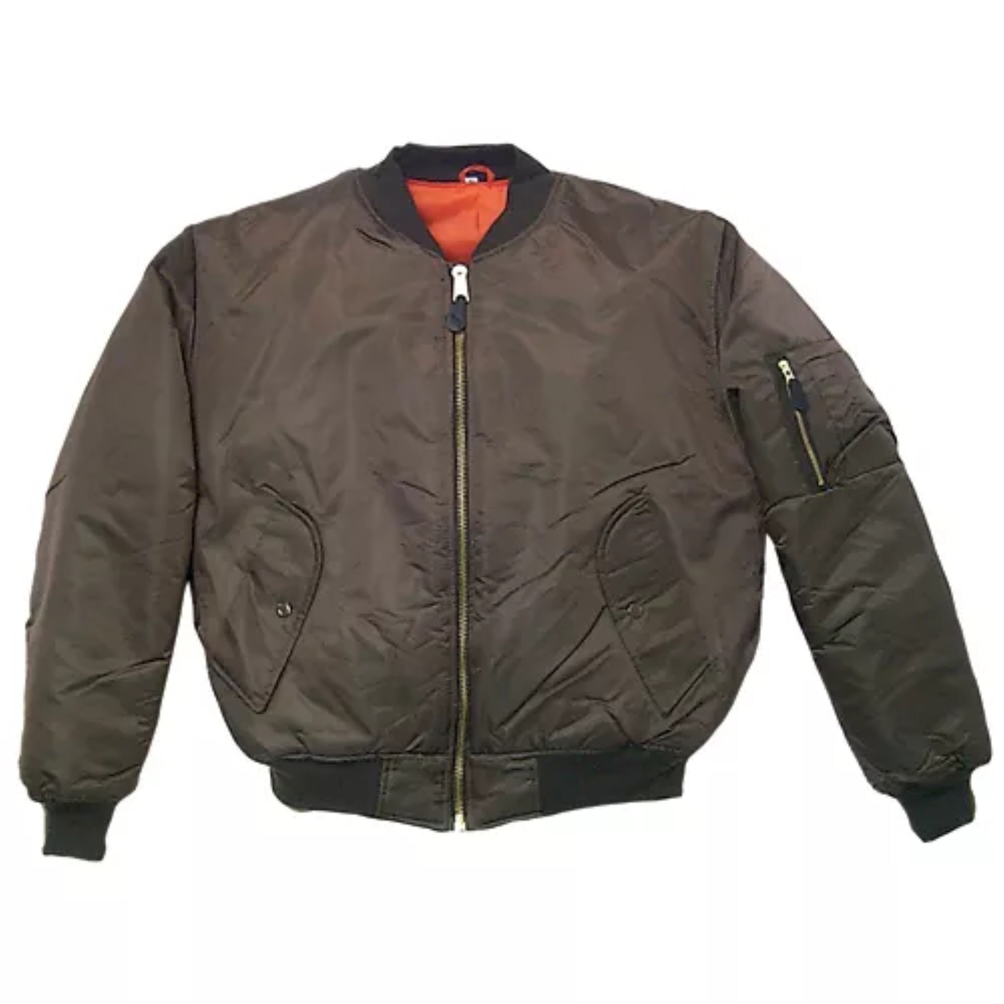 Ma-1 Flight Jacket - Brown - 7Xl