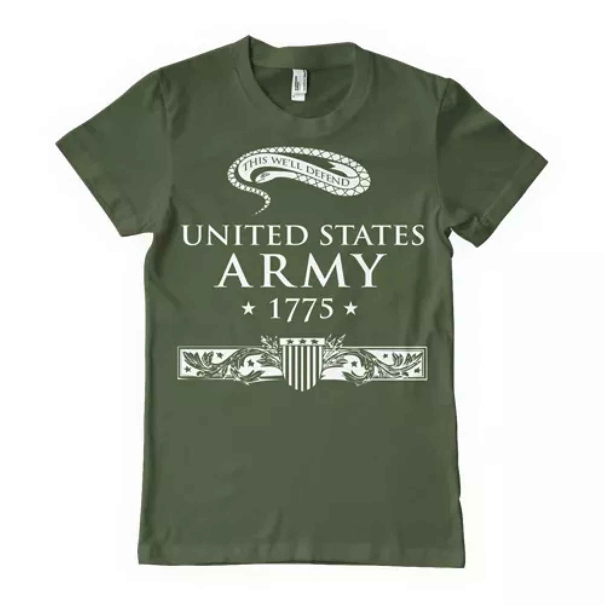 America'S Finest Men'S T-Shirt Olive Drab - 3Xl