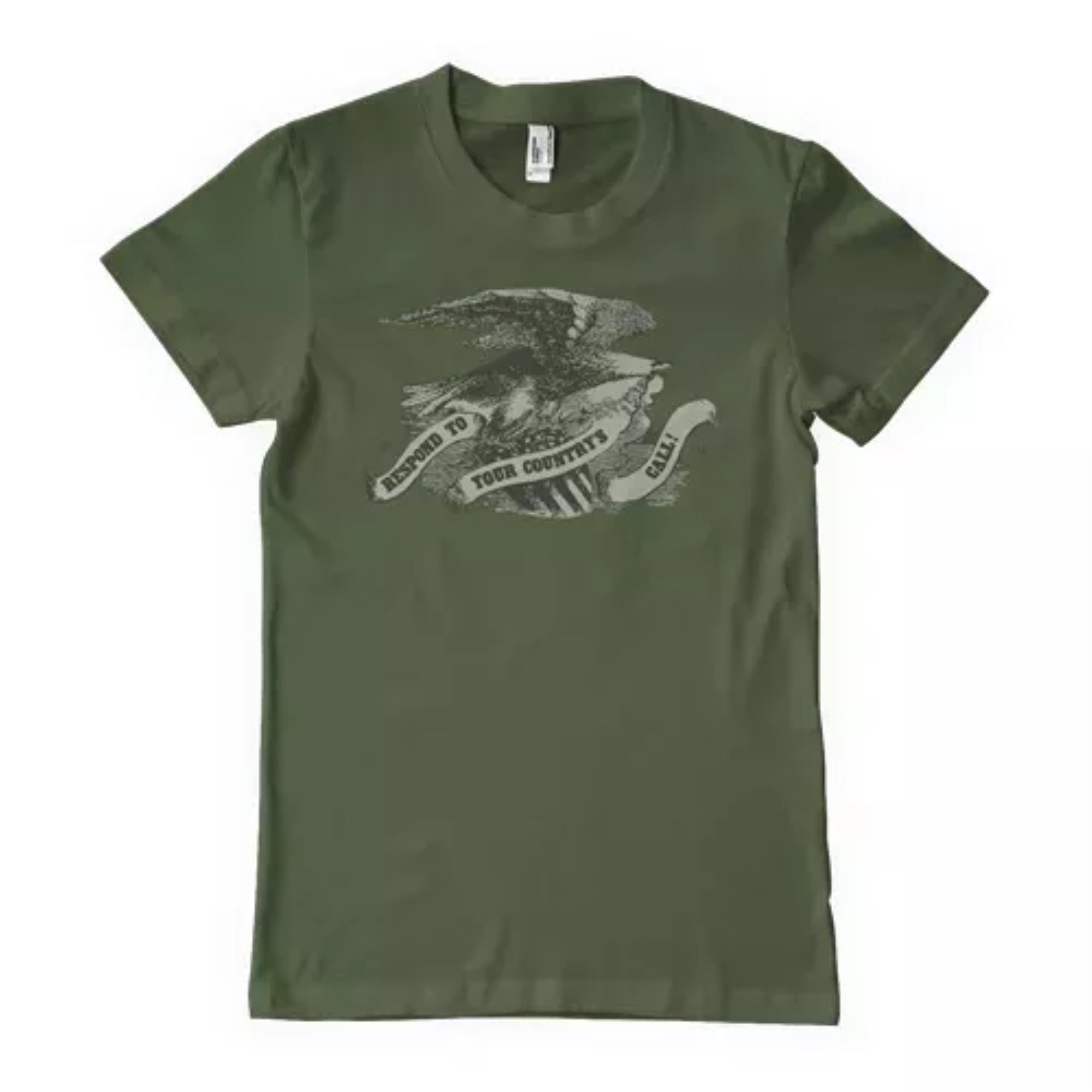 An American Force Men'S T-Shirt Olive Drab - 2Xl