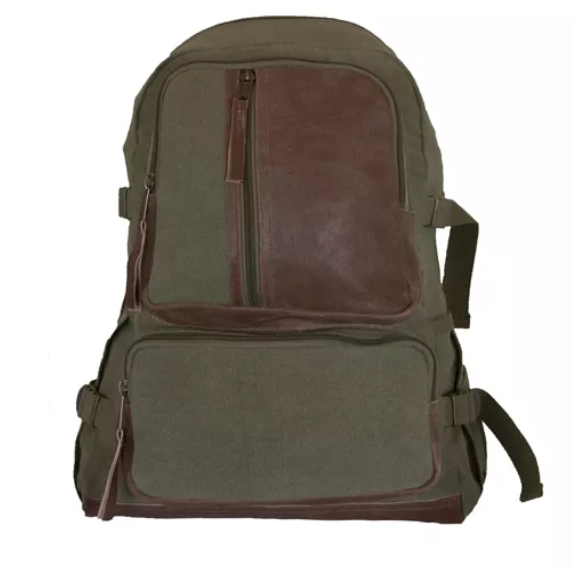 Retro Vintage Airman'S Rucksack - Olive Drab