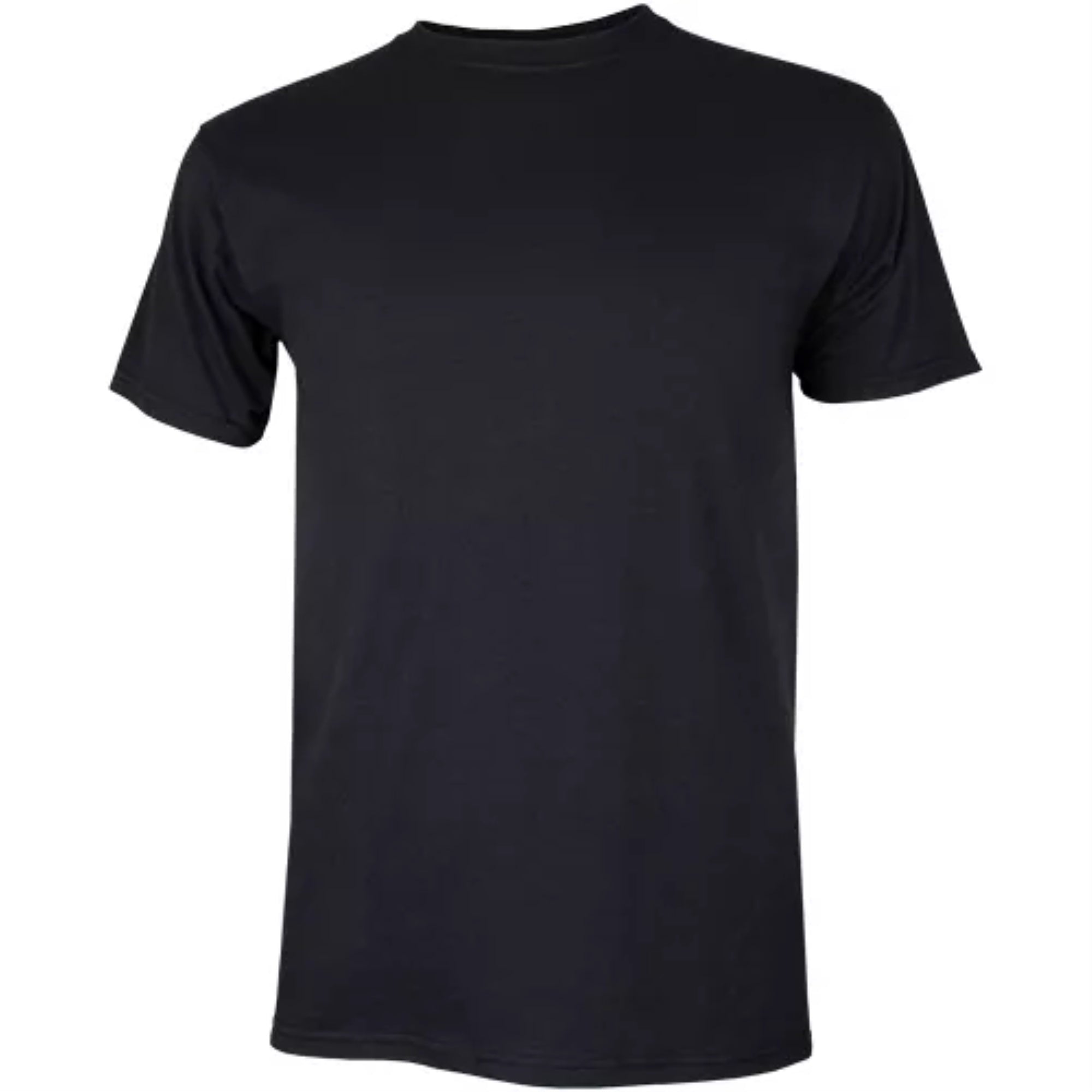 Mens Short Sleeve T-Shirt Black 3XL