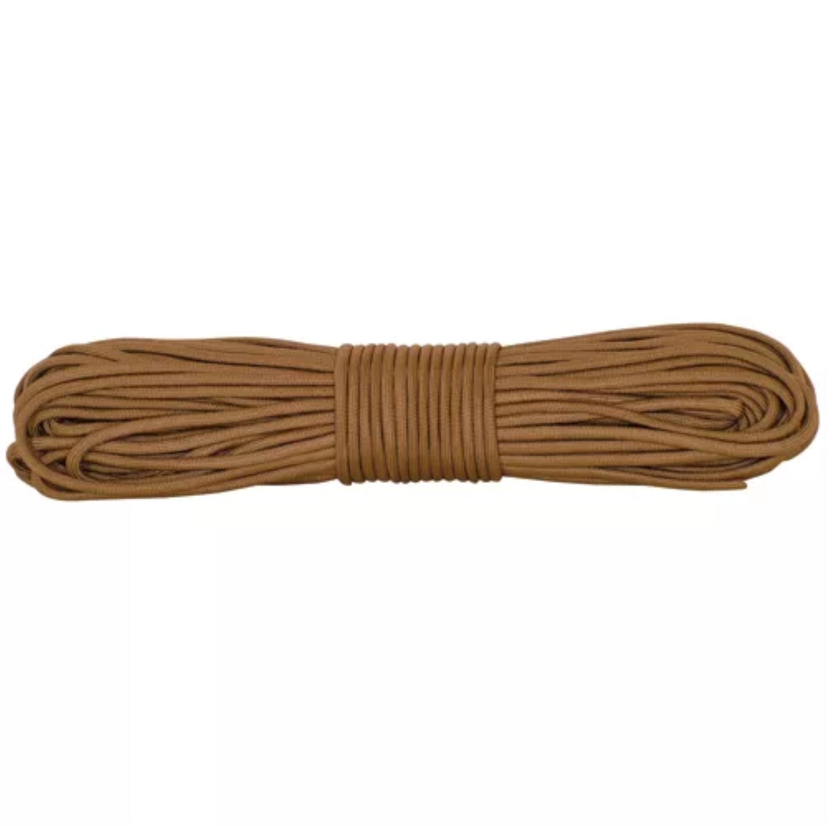 Nylon Braided Cord - 100' Hank - Coyote (Tan)