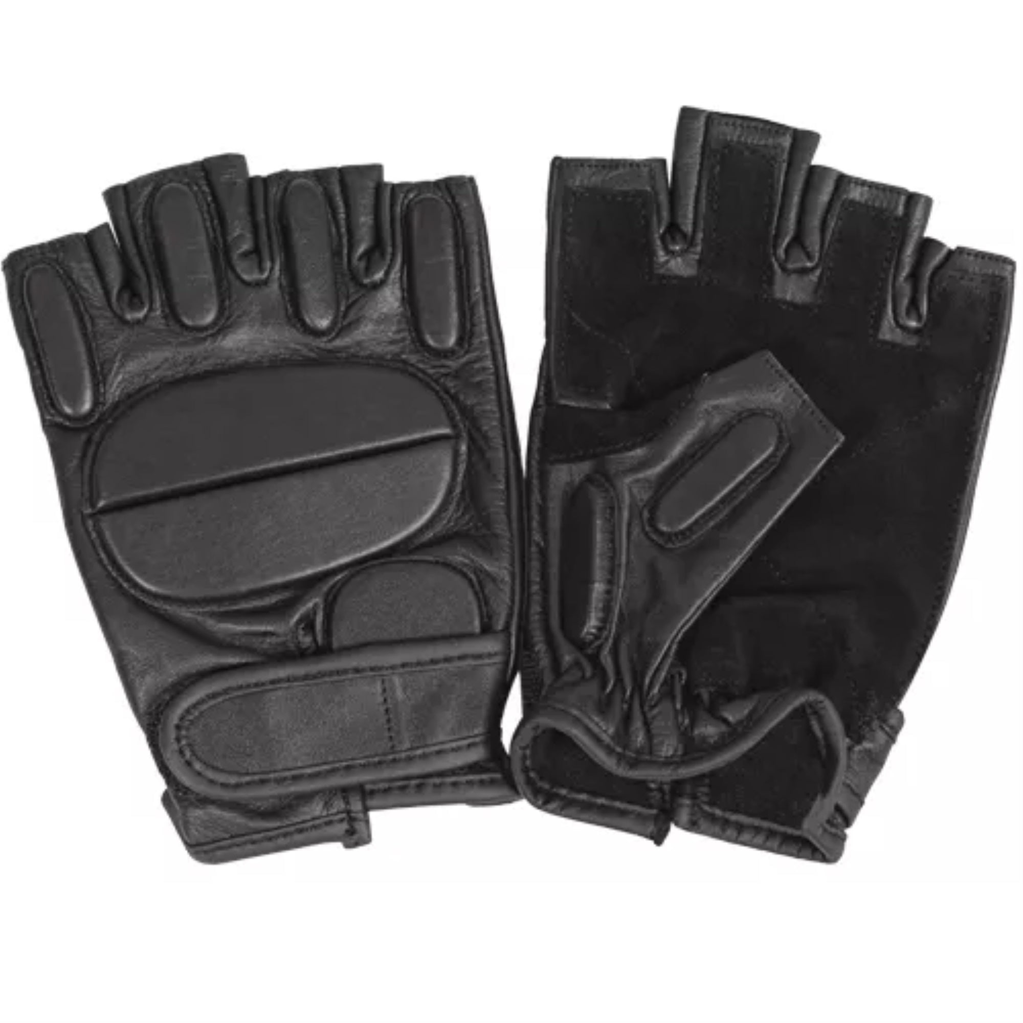 Half Finger Rappelling  Glove - Black Large