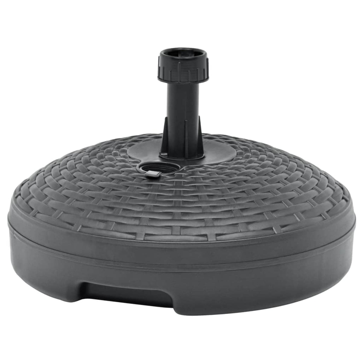 Vidaxl Umbrella Base Sand/Water Filled 5.3 Gal Anthracite Plastic