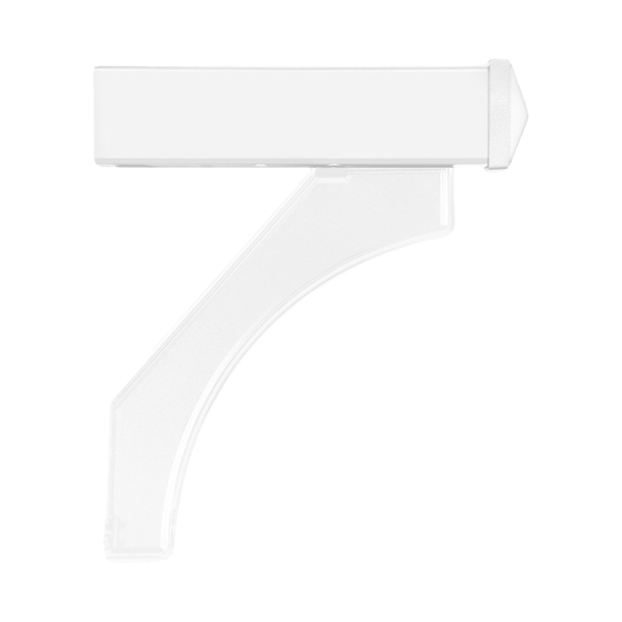 Arm Kit - Replacement for Deluxe Post for (1)  Mailbox - White