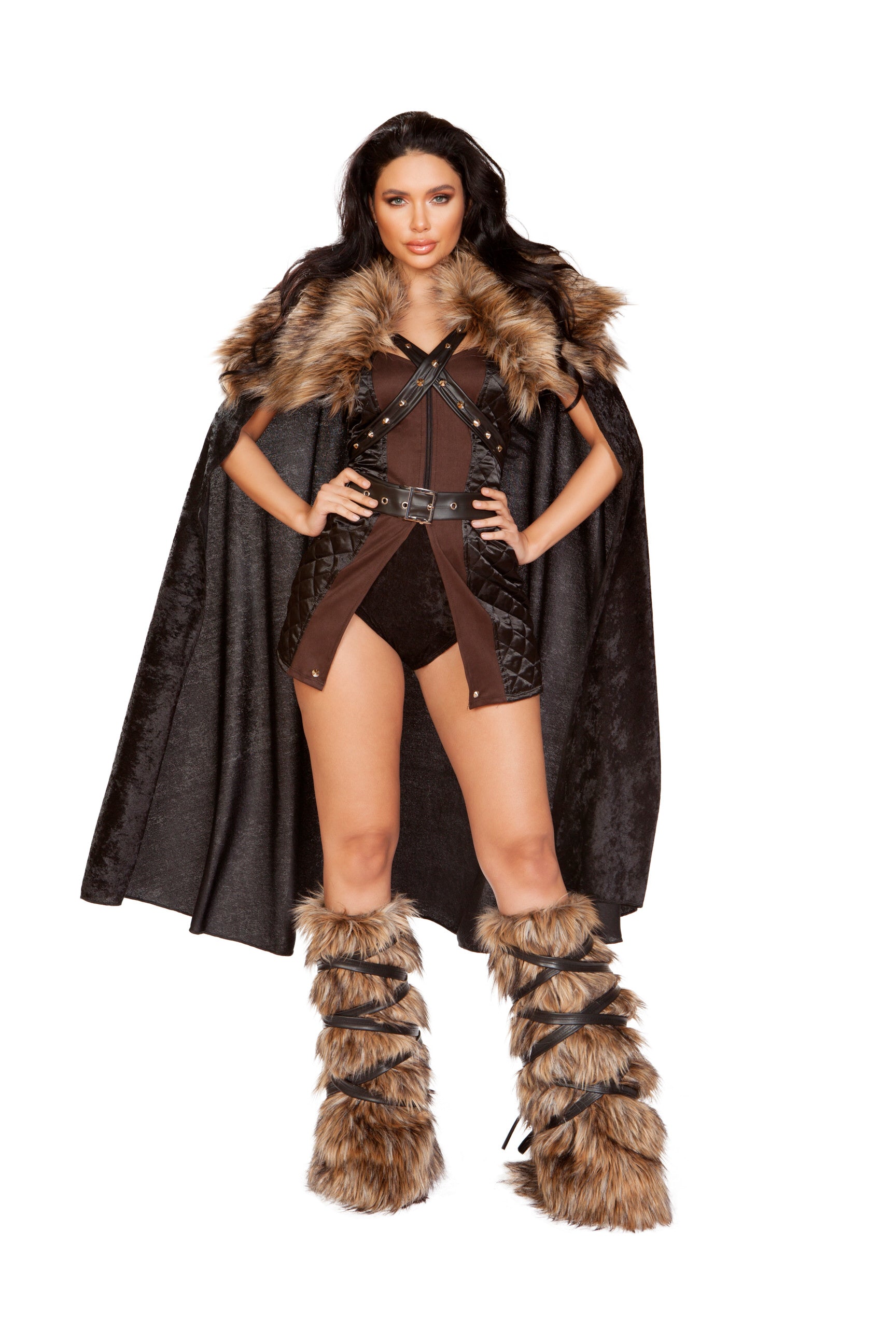 4896 - 4pc Northern Warrior - Medium / Black/Brown