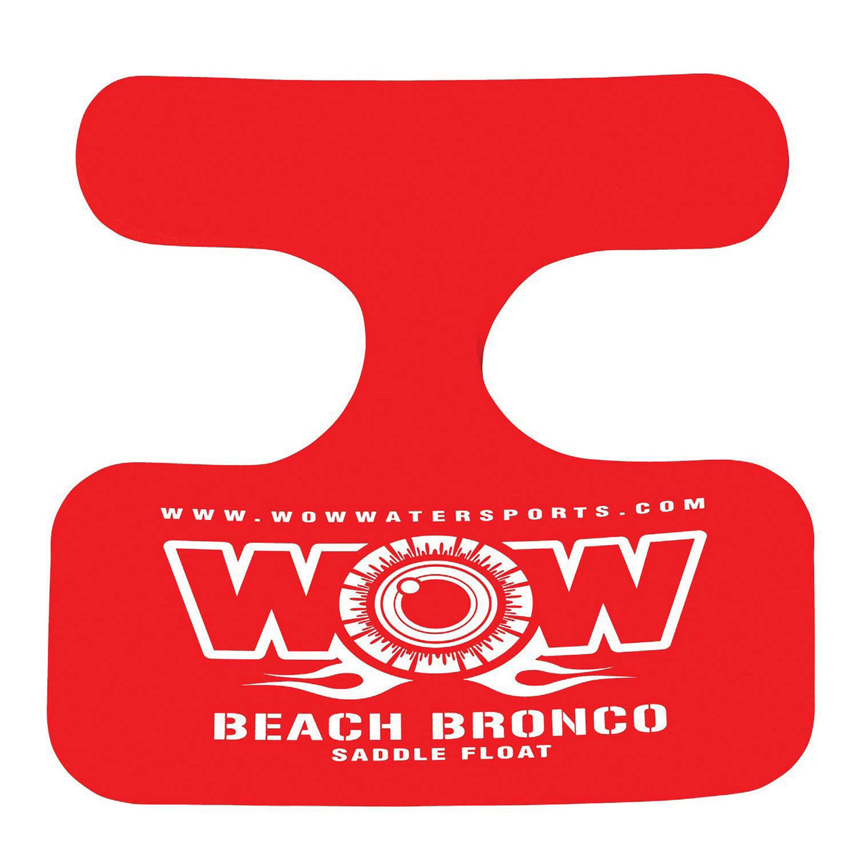 Wow Watersports 14-2140 Beach Bronco Pool Saddle Float - Red