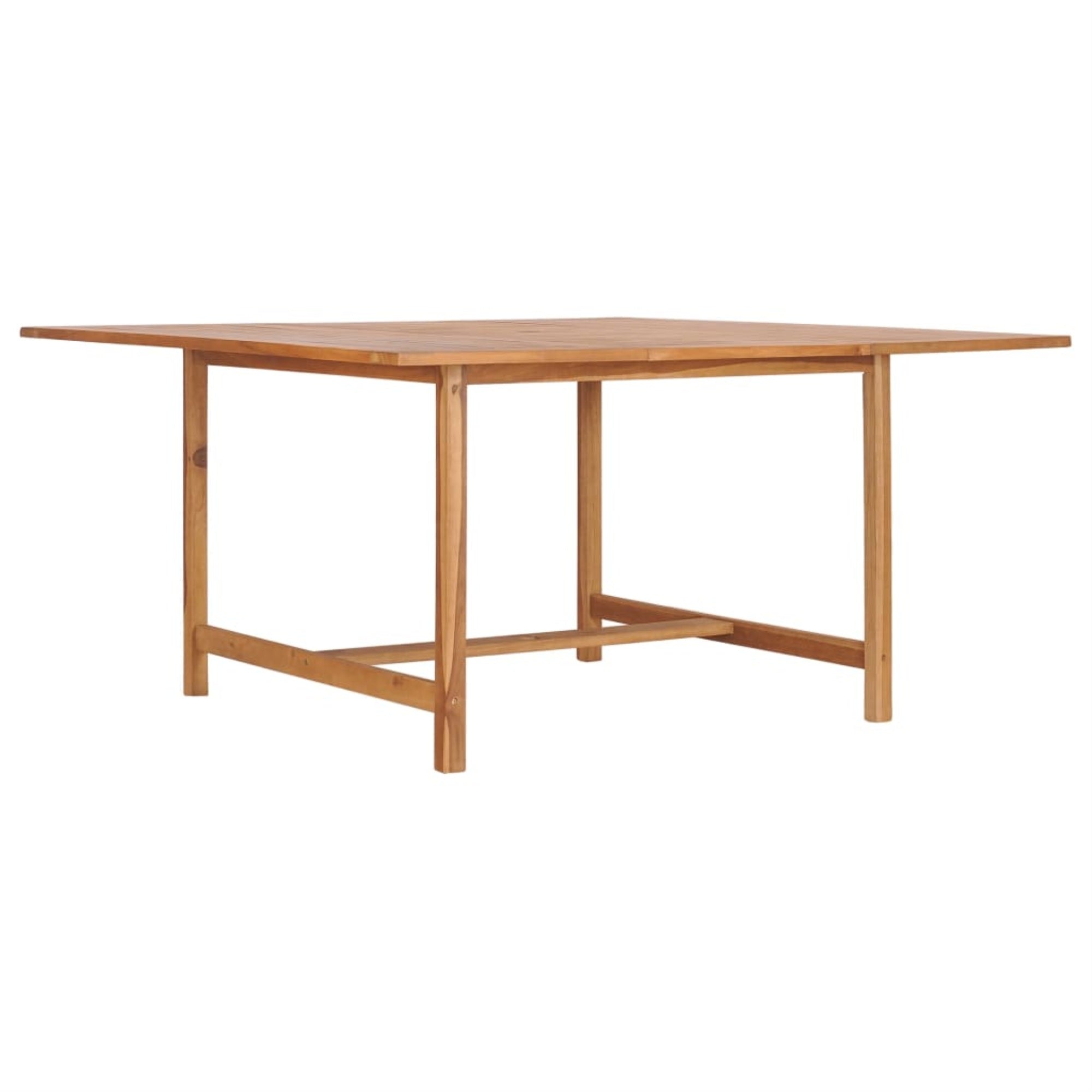 Vidaxl Garden Table 59.1'X59.1'X29.9' Solid Teak Wood