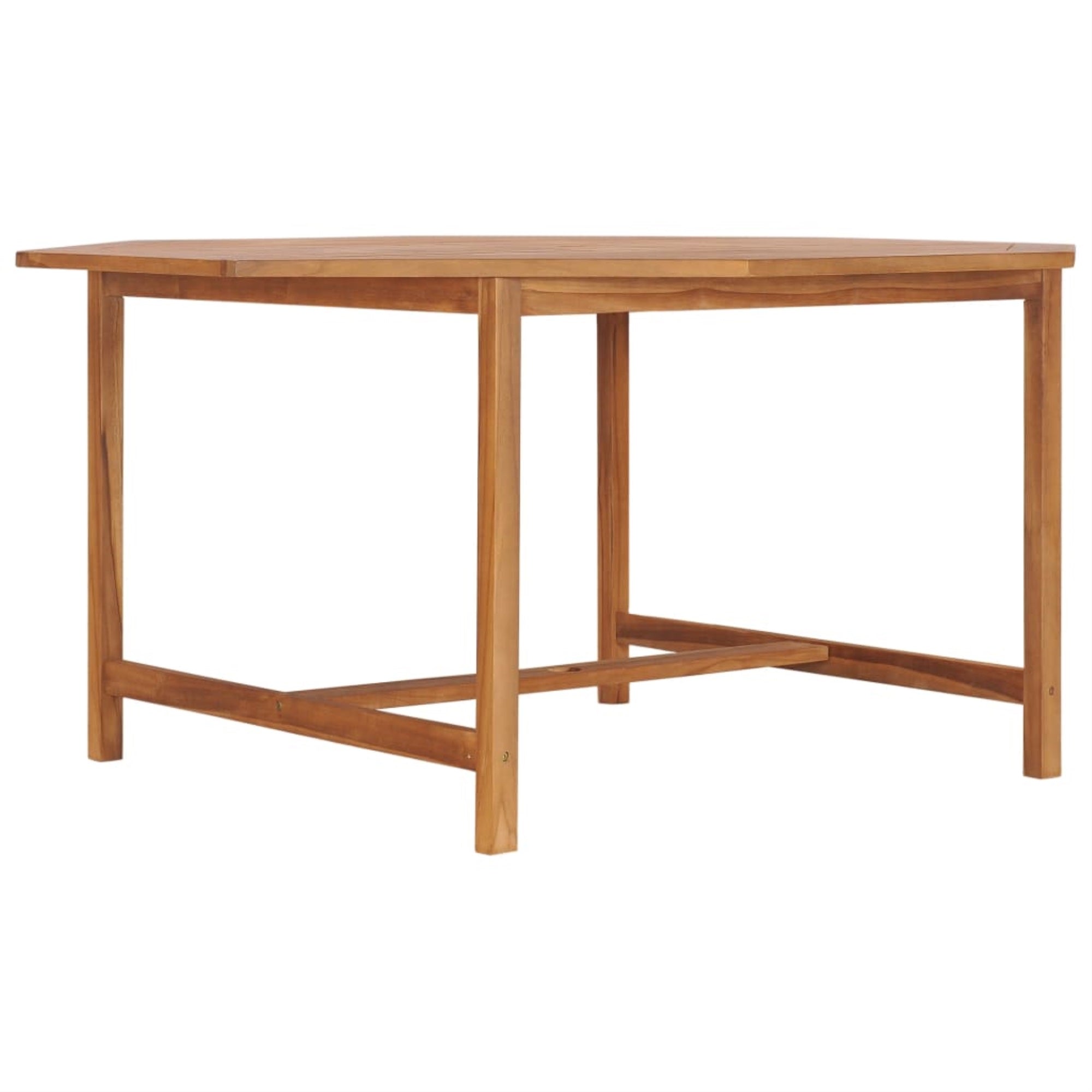 Vidaxl Garden Table 59.1'X59.1'X29.5' Solid Teak Wood