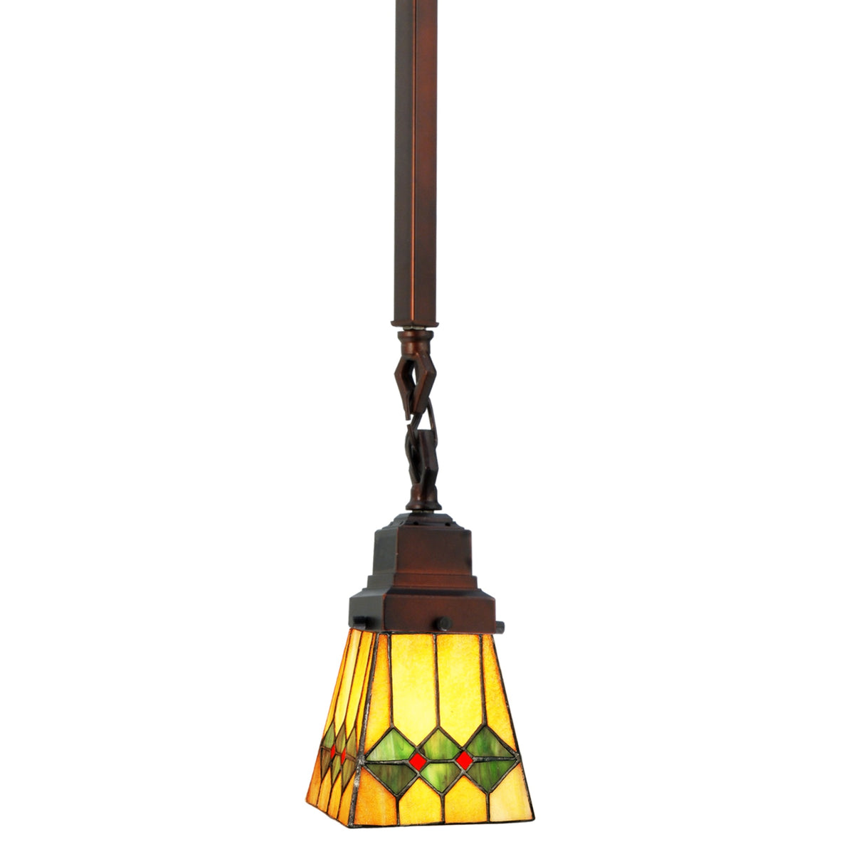 5'Sq Martini Mission Mini Pendant.609