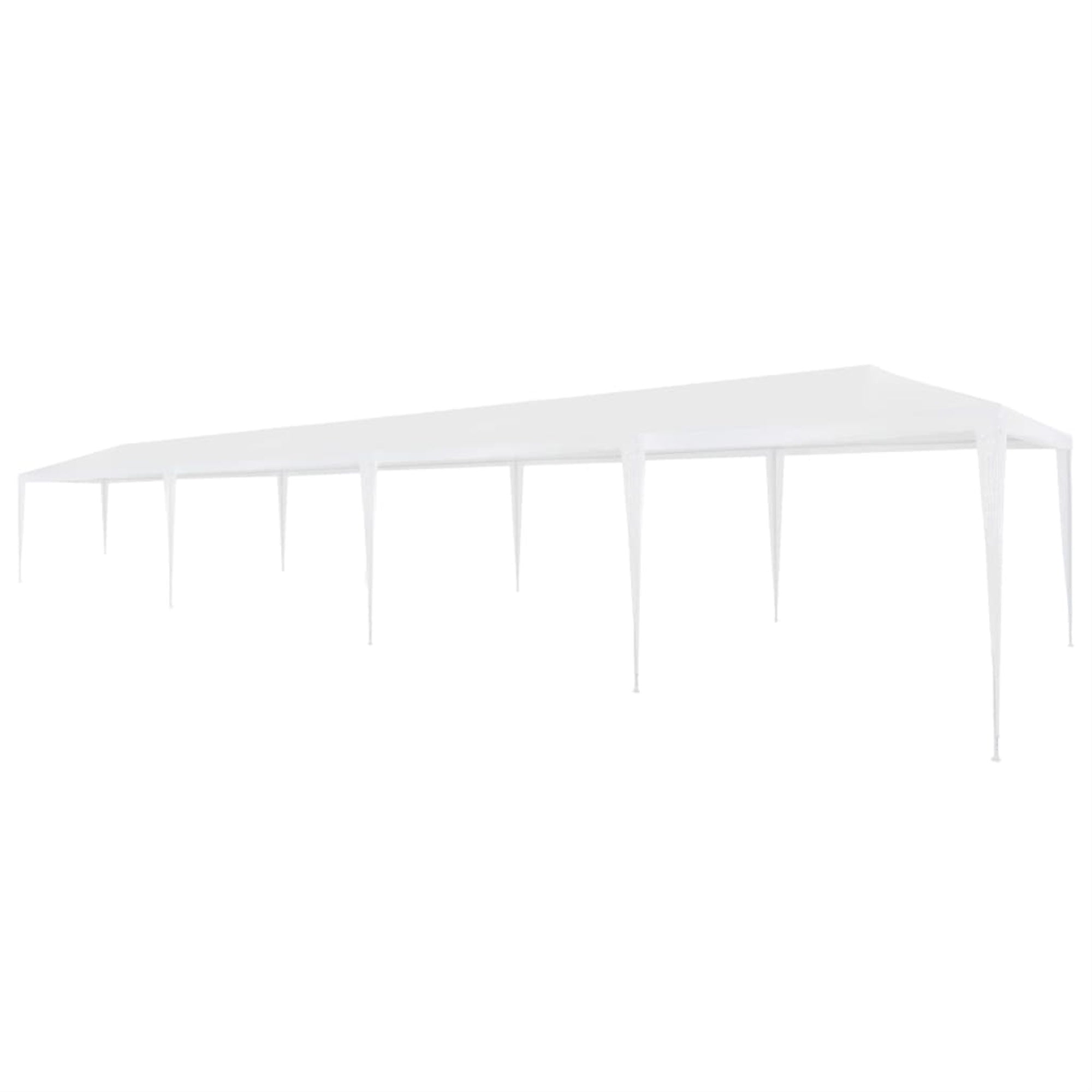 vidaXL Party Tent 9.8x39.4 PE White