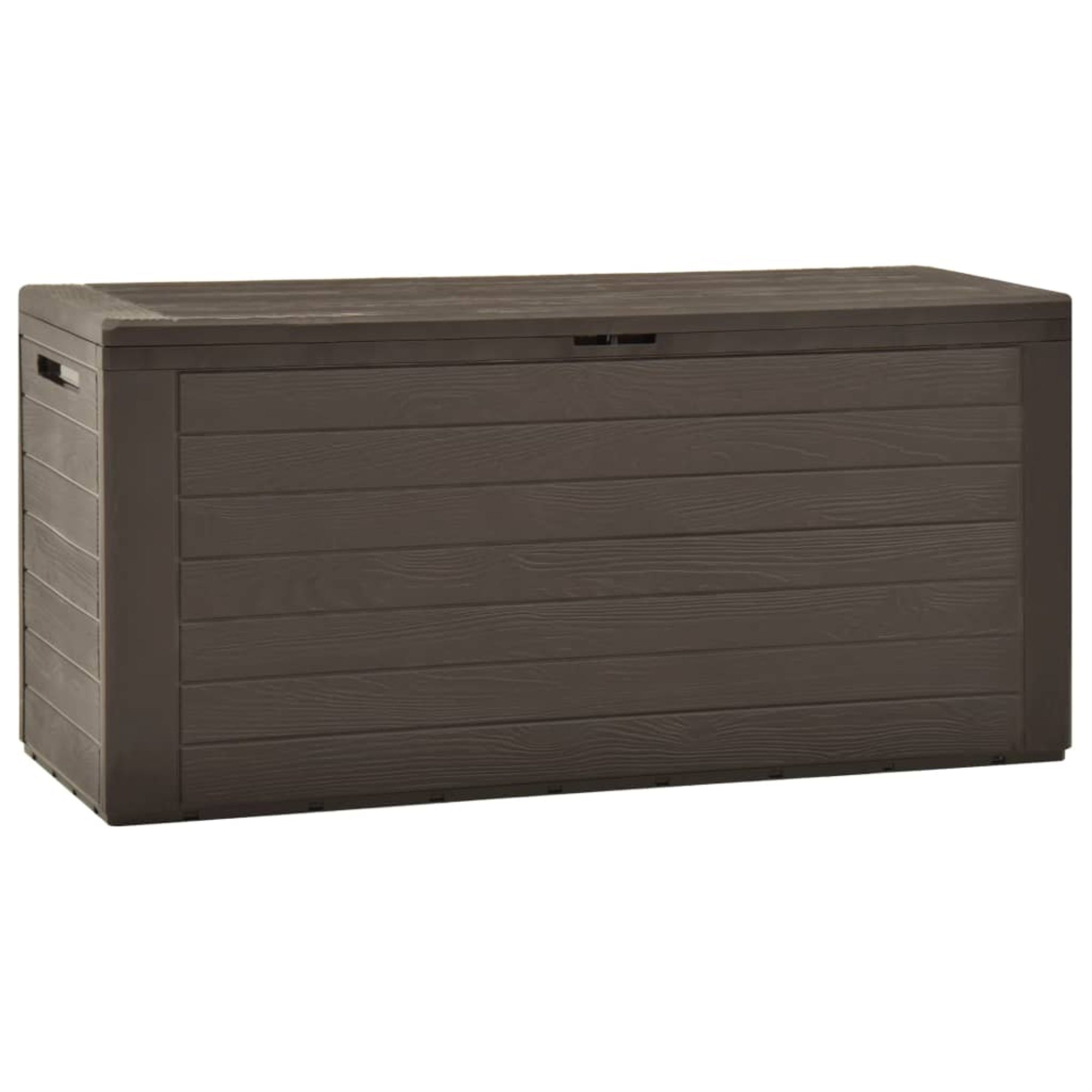 Vidaxl Garden Storage Box Brown 45.7'X17.3'X21.7'