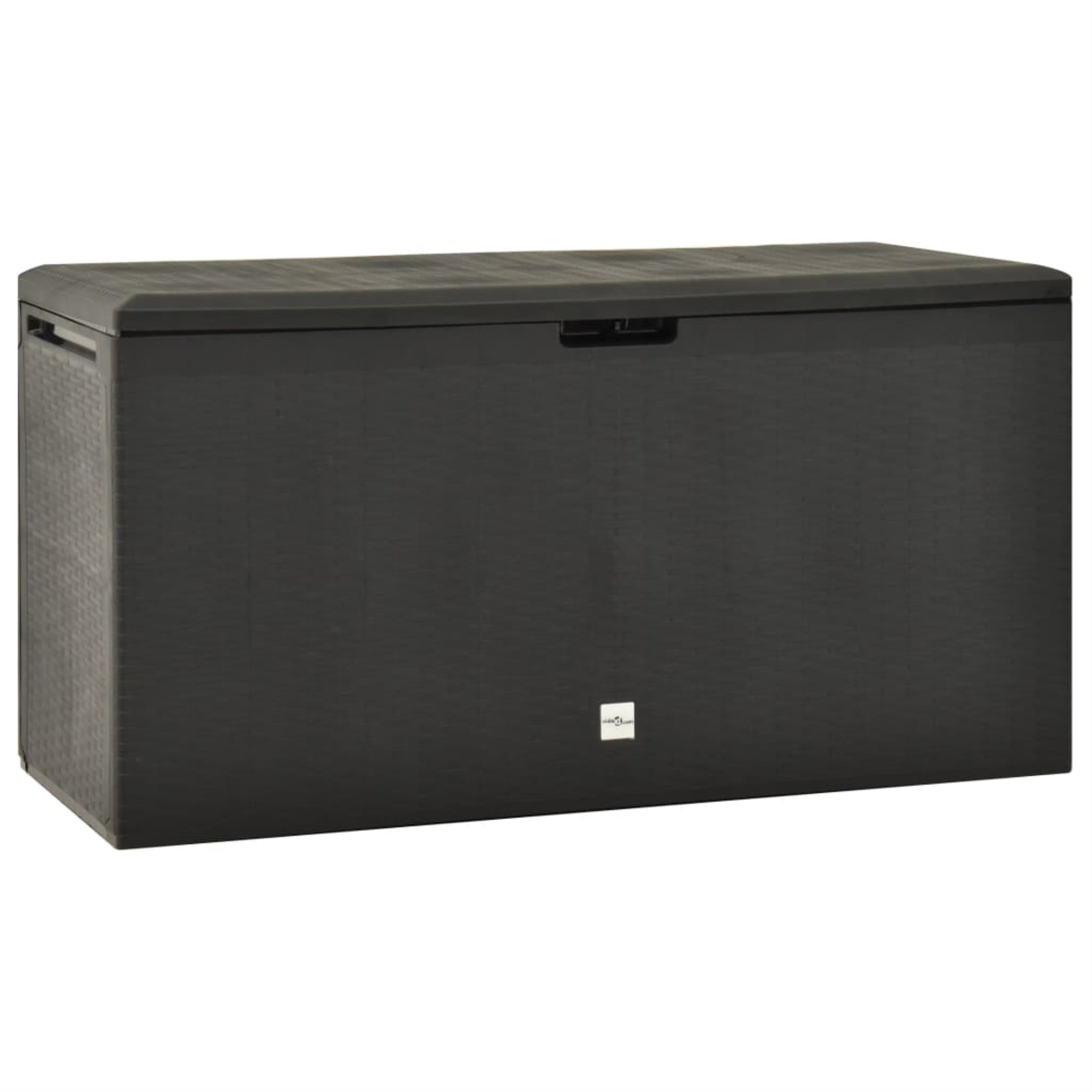 Vidaxl Garden Storage Box Anthracite 44.9'X18.5'X23.6'