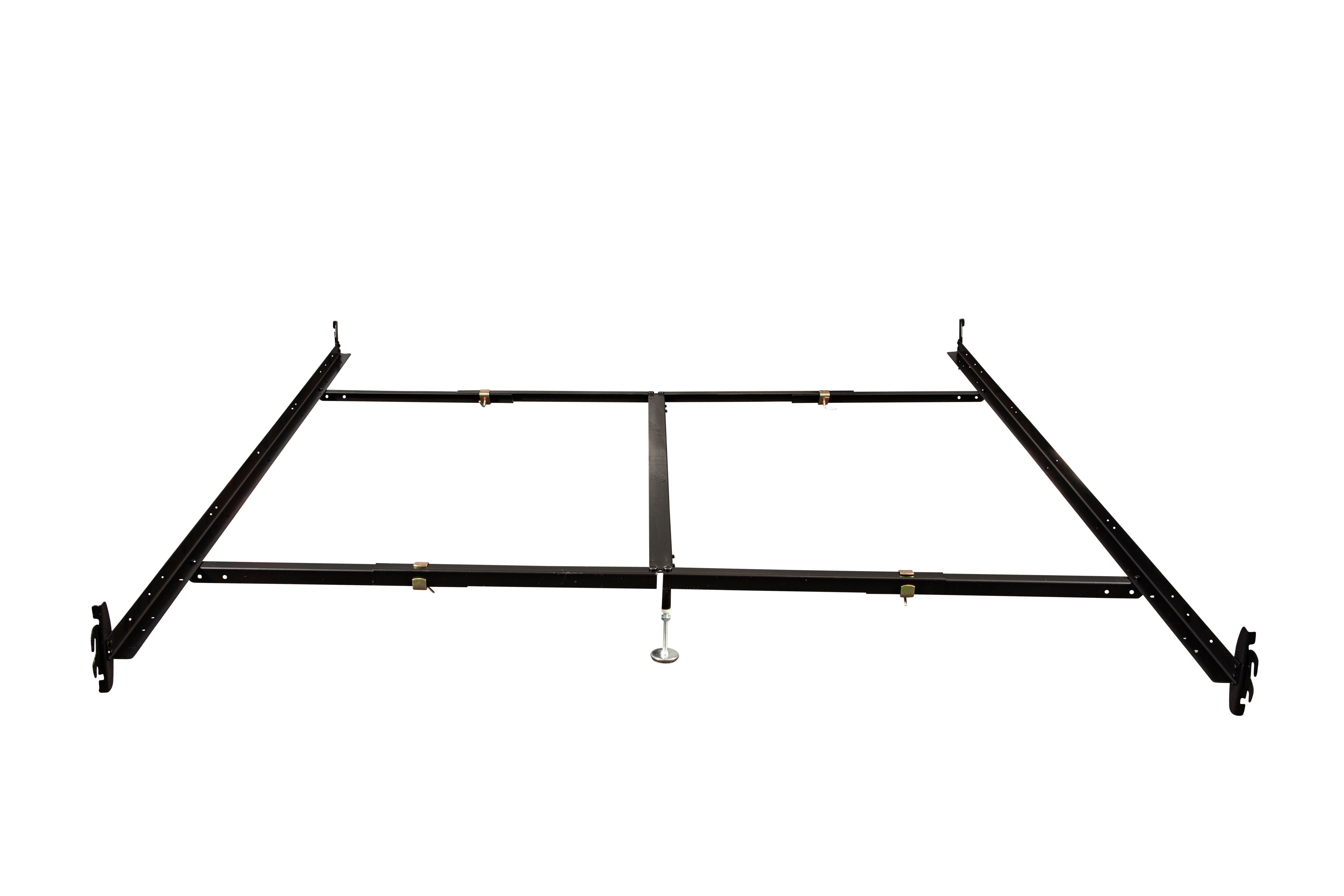 Hook On Bed Rails California King With Center Support            And 2 Glides
