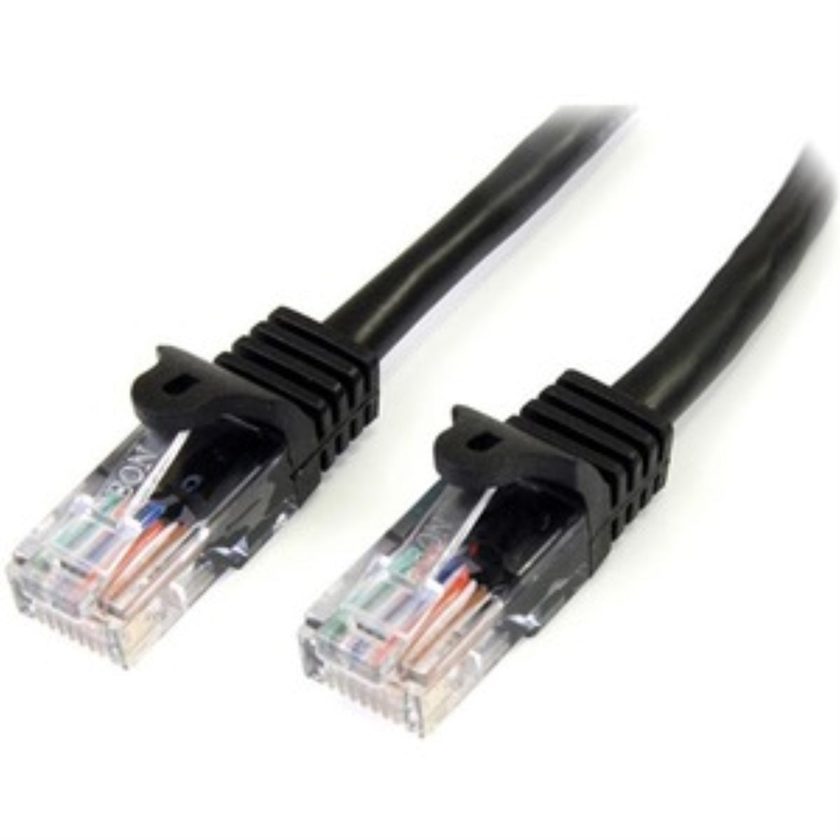 100Ft Cat5E Black Snagles Patch