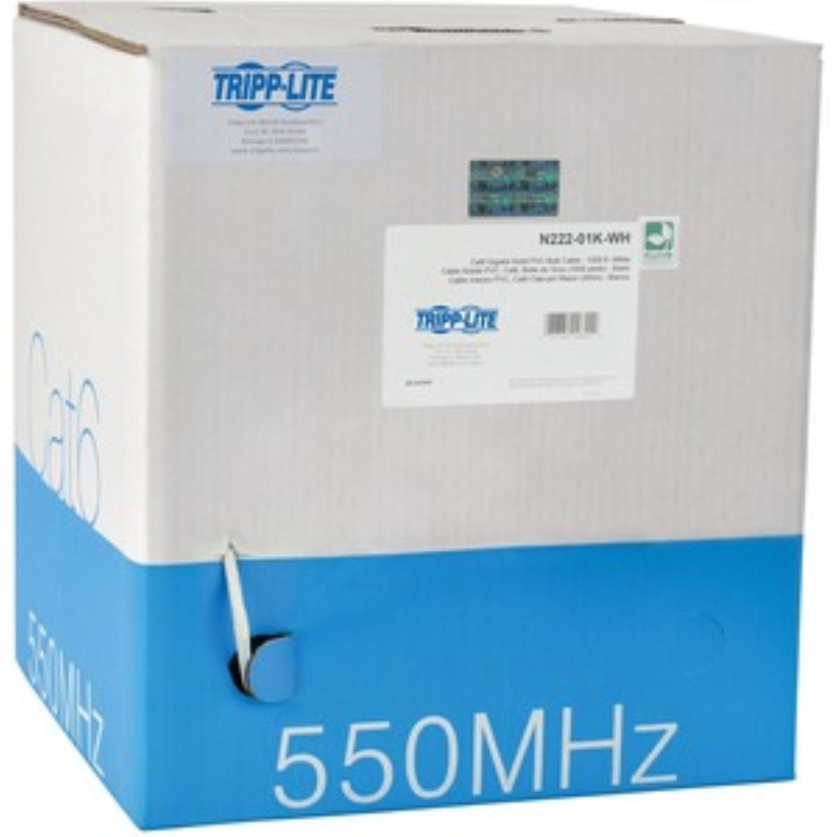 1000Ft Cat6 Bulk Cable White