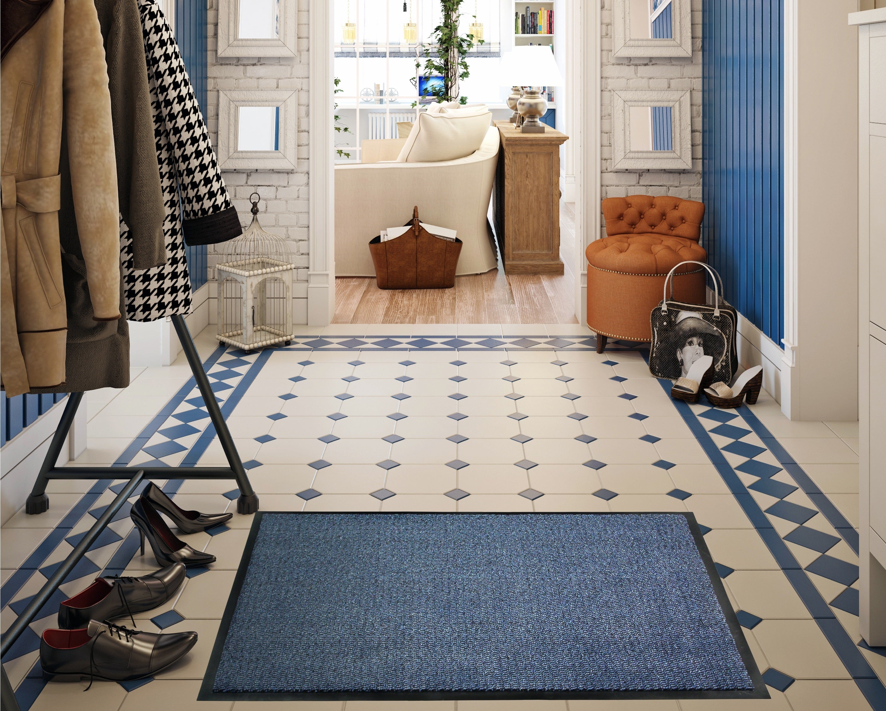 Doortex Advantagemat Blue Door Mat - 36 x 60″