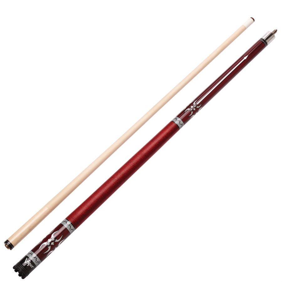 Viper Sinister Series Cue With Red Wrap