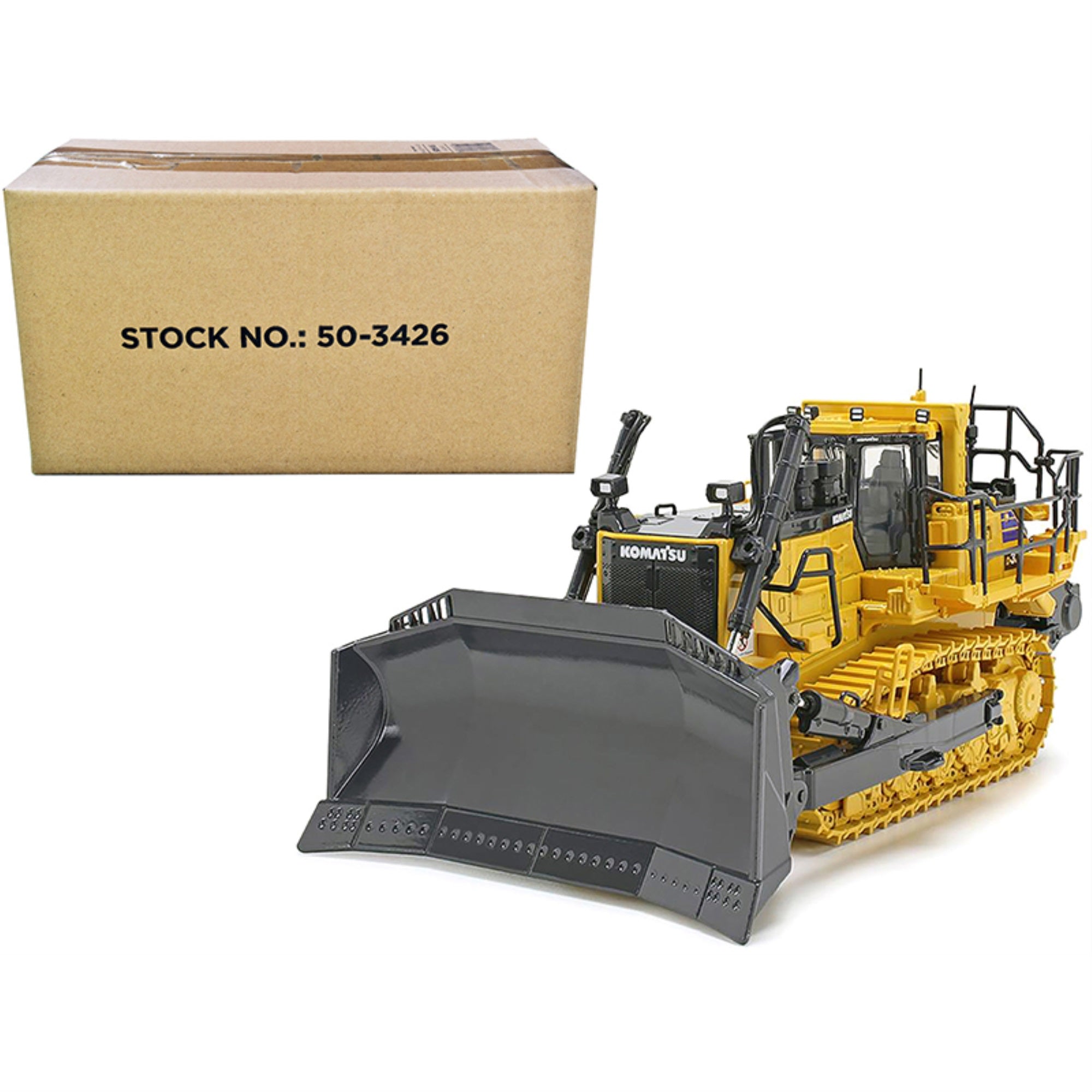 Komatsu D375A-8 Crawler Dozer With Ripper 1/50 Diecast Model By First Gear