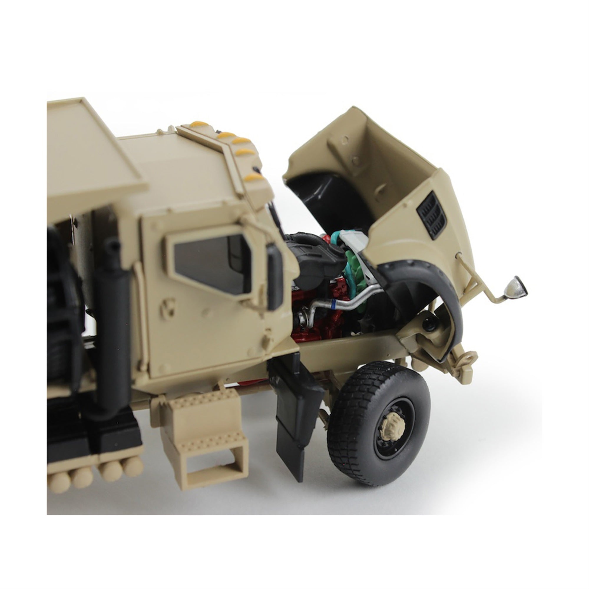 Mack Defense M917A3 Heavy Dump Truck Tan 1/50 Diecast Model By First Gear