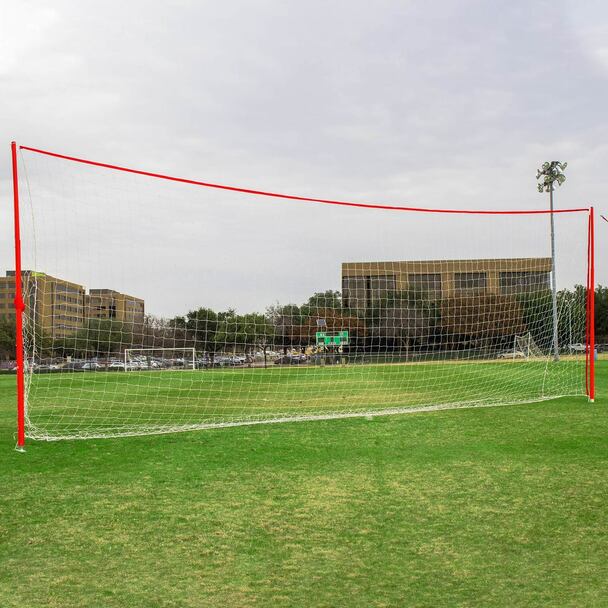 Portable 8x24 Goal w/ pre-attached net