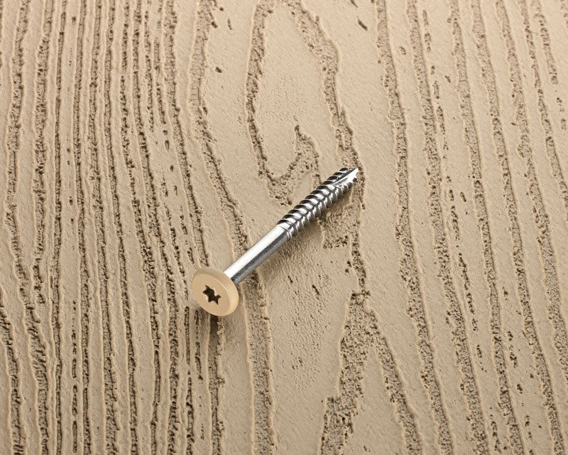 Fascia Scrw9X1-7/8 Sand (Pack Of 1)