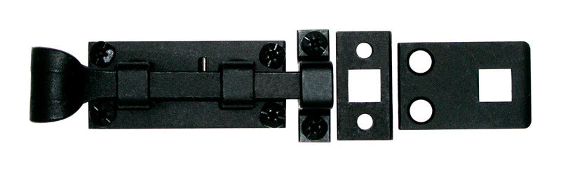 Square Bolt 3.25 Irn Bk (Pack Of 1)