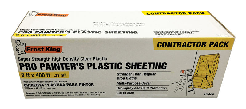 Sheet Roll Clear 400'X9' (Pack Of 1)