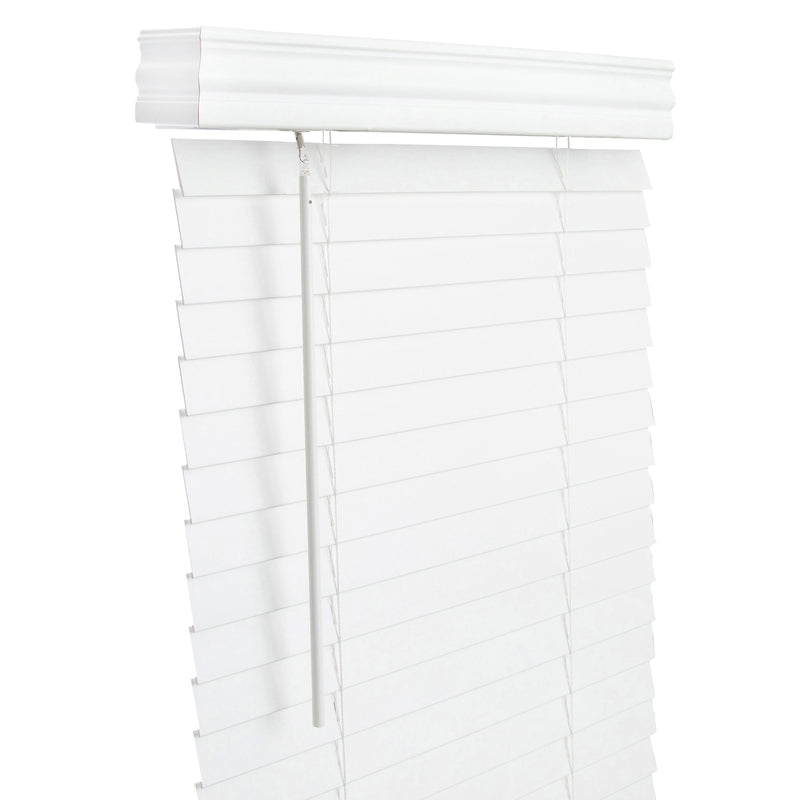 Fauxwd 2 Wht Blnd 27X60 (Pack Of 1)