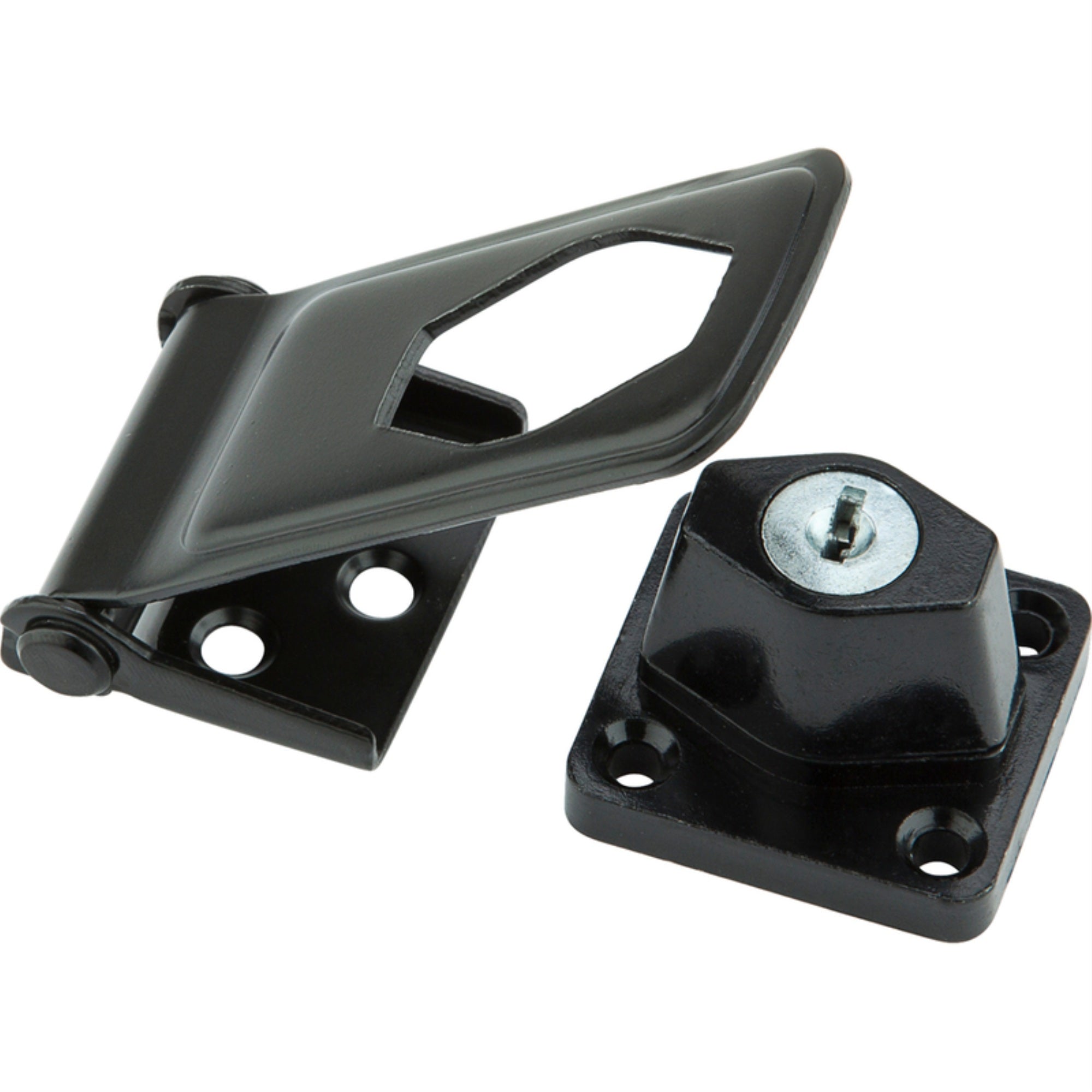 Lock Hasp Key Blk 3.5 (Pack Of 1)