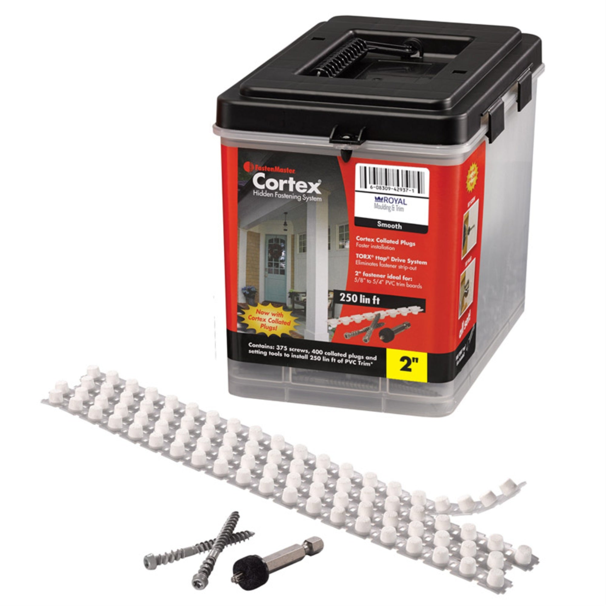 Trmscrws & Plg 2Lnf250 (Pack Of 4)