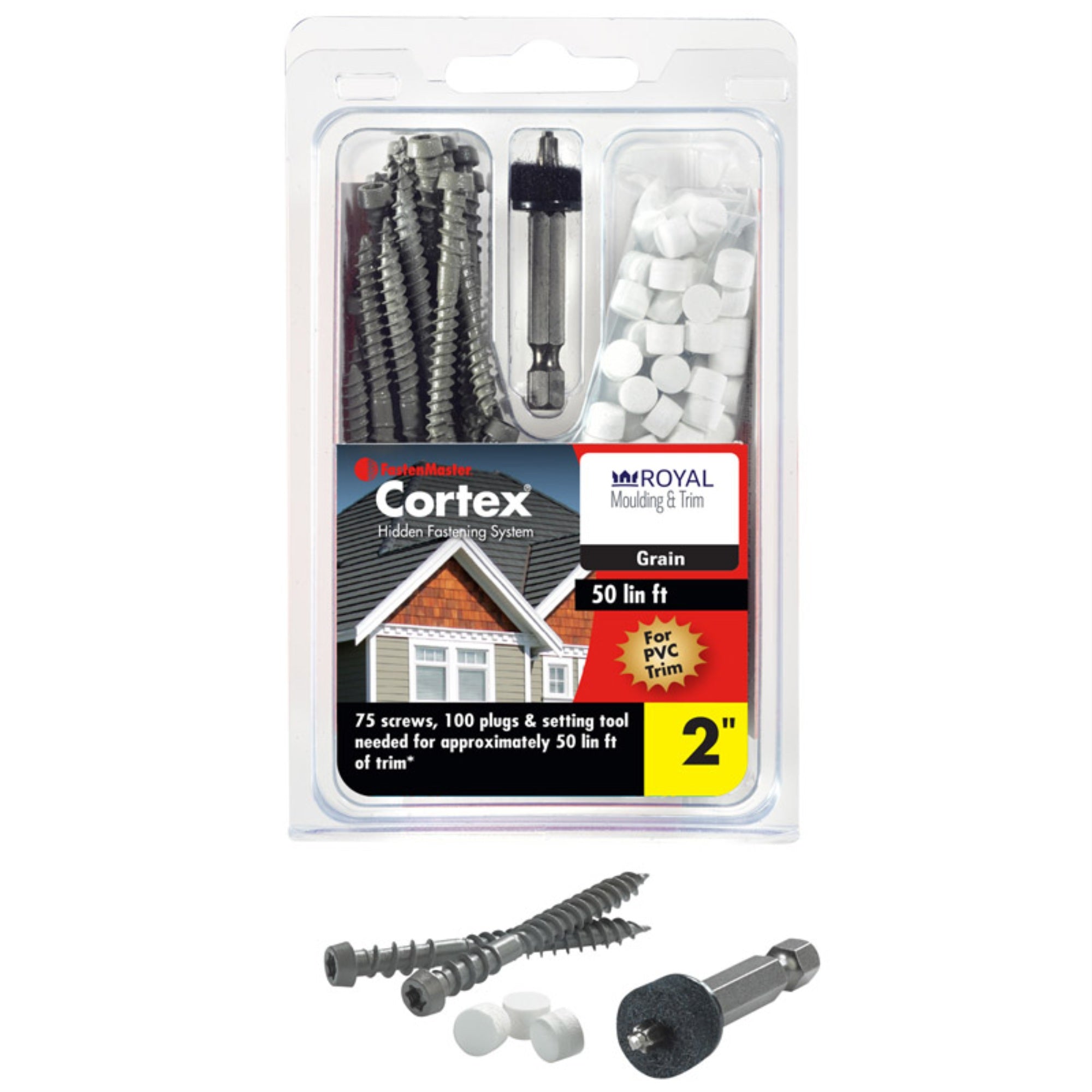 Trmscrws & Plg 2 50Lf (Pack Of 10)