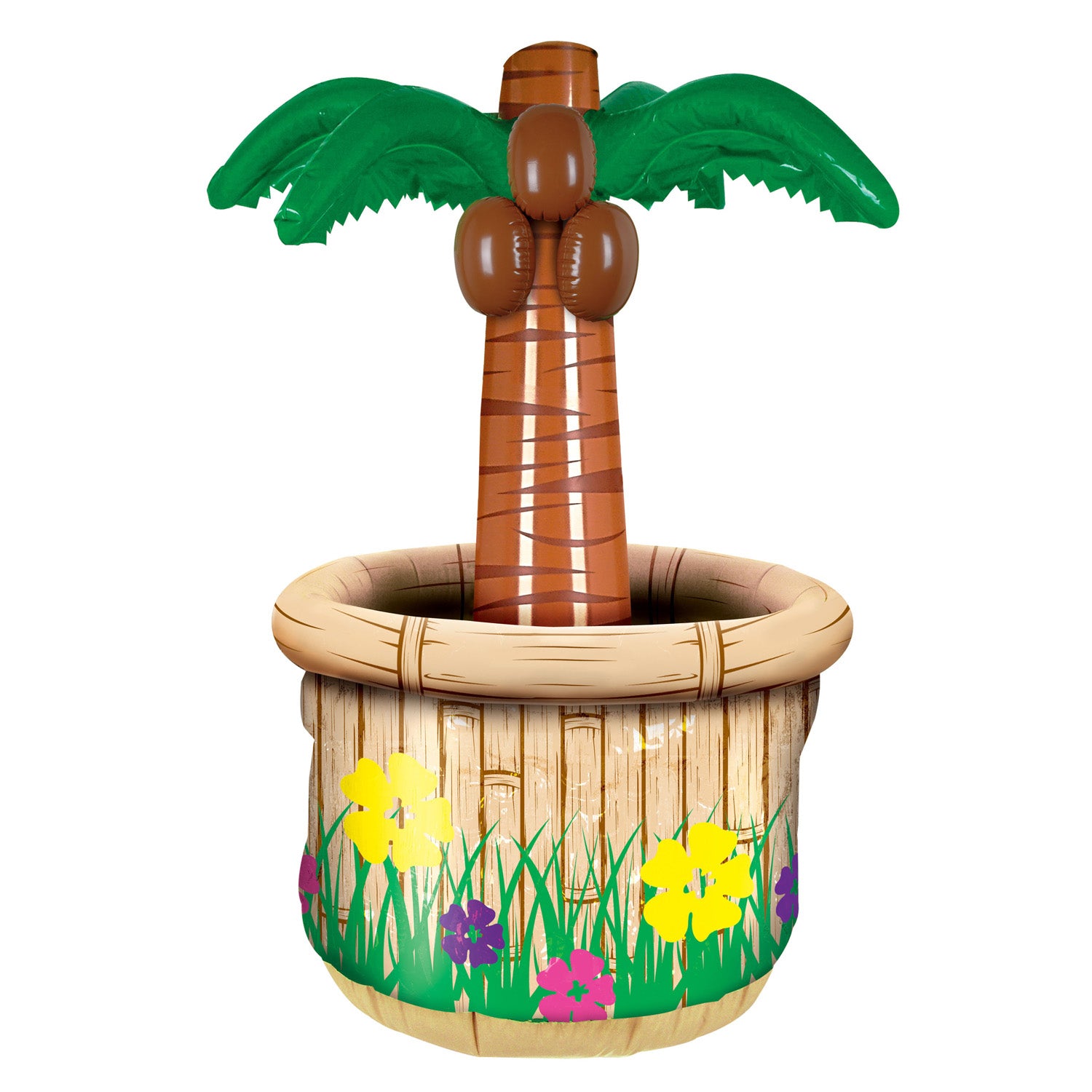 Inflatable Palm Tree Cooler (Pack of 6)